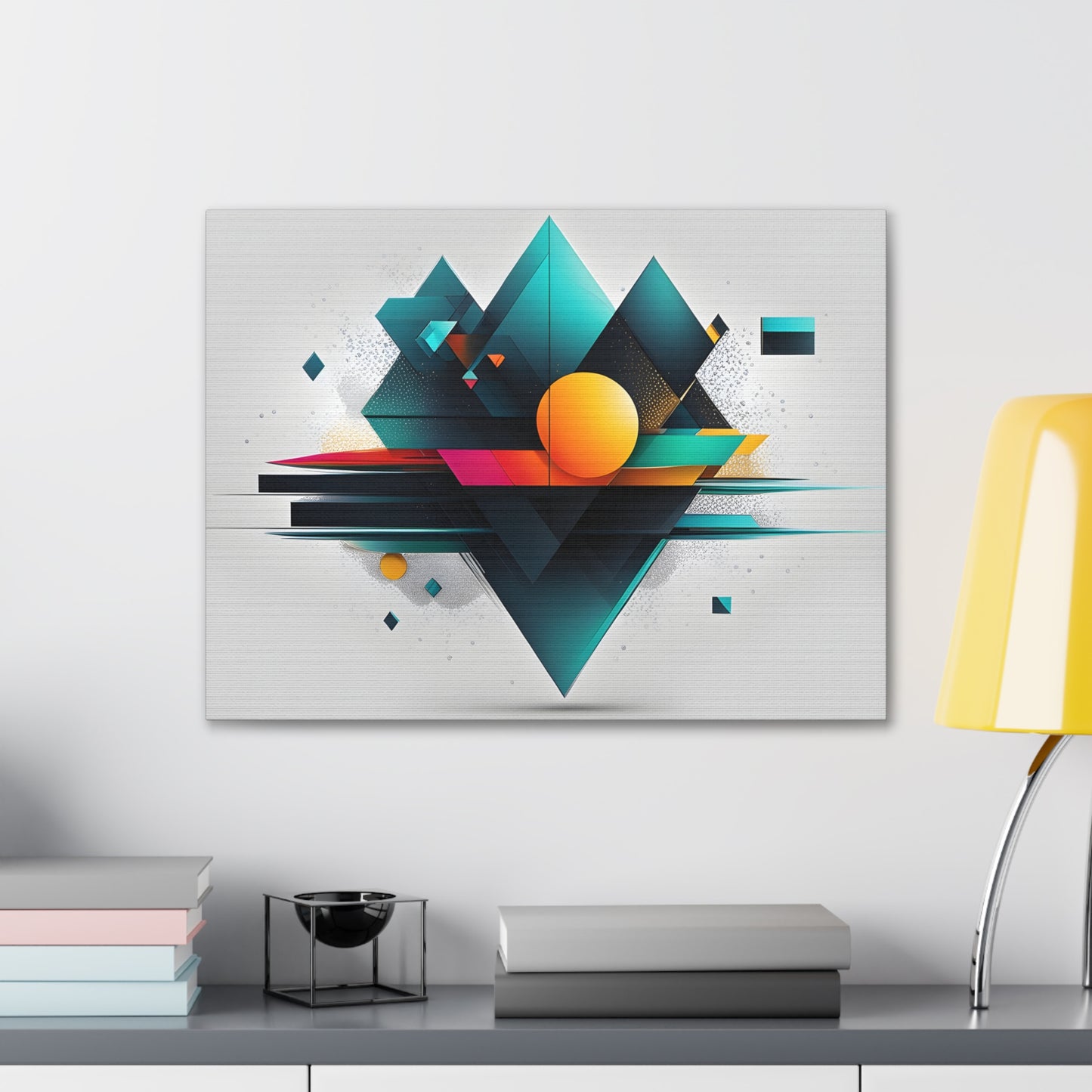 Spectrum Horizon: Abstract Wall Décor