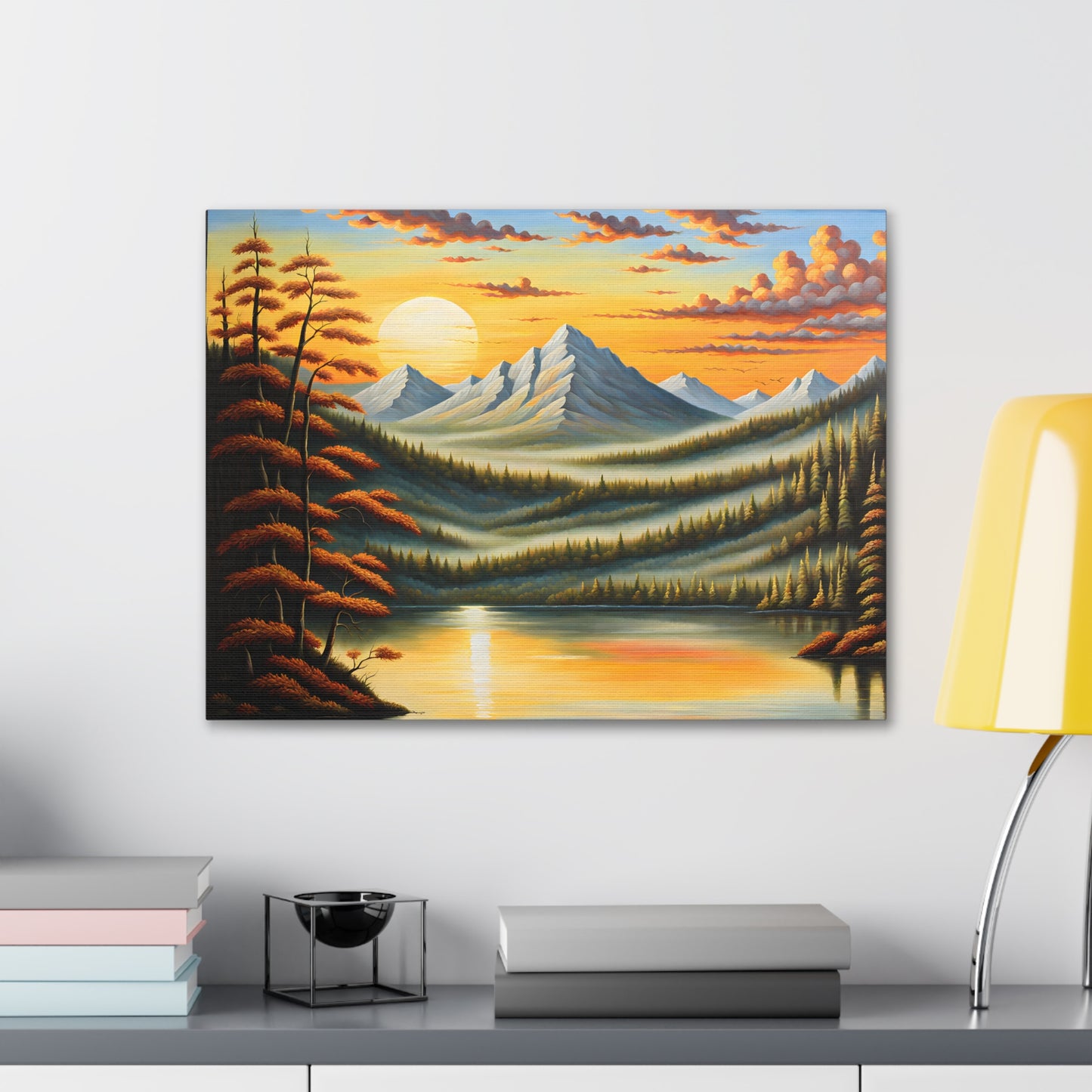 High Plains: Classic Oil Painting Wall Décor