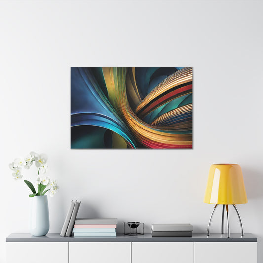 Celestial Maze: Abstract Wall Décor