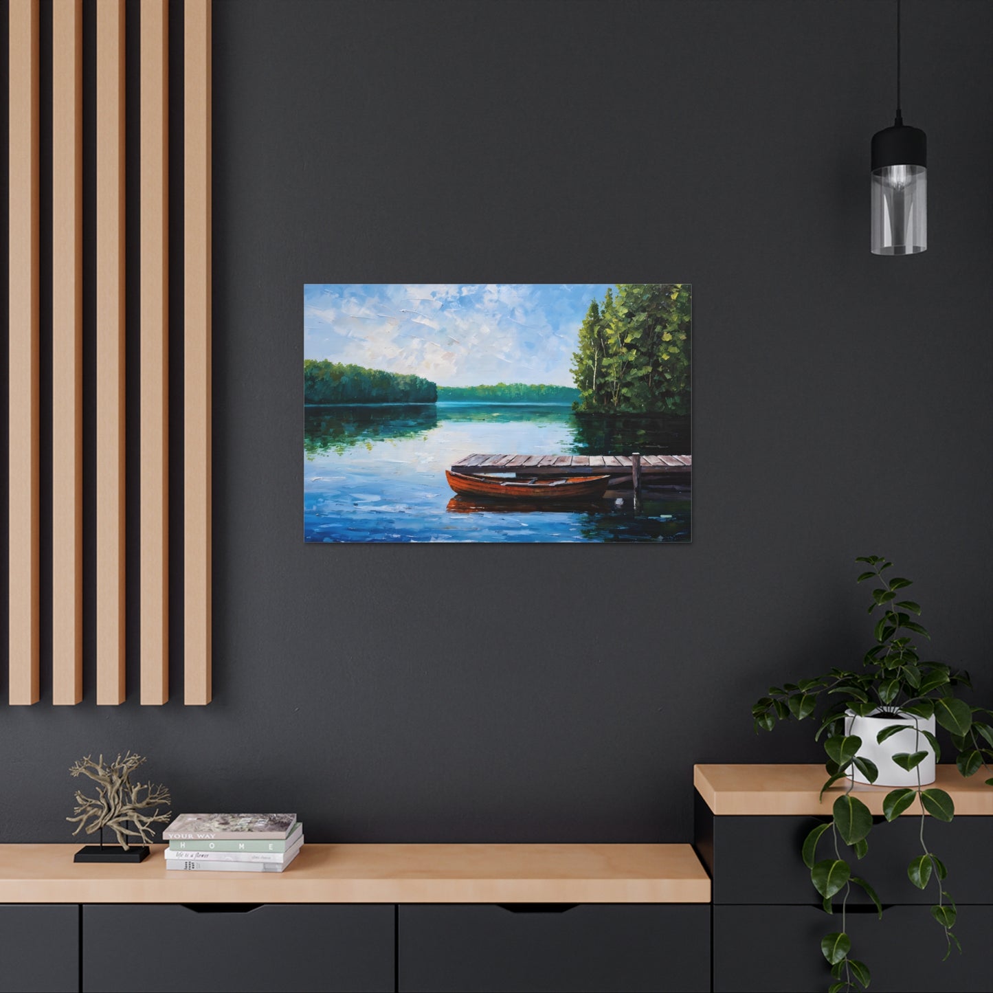 Radiant Tides: Classic Oil Painting Wall Décor