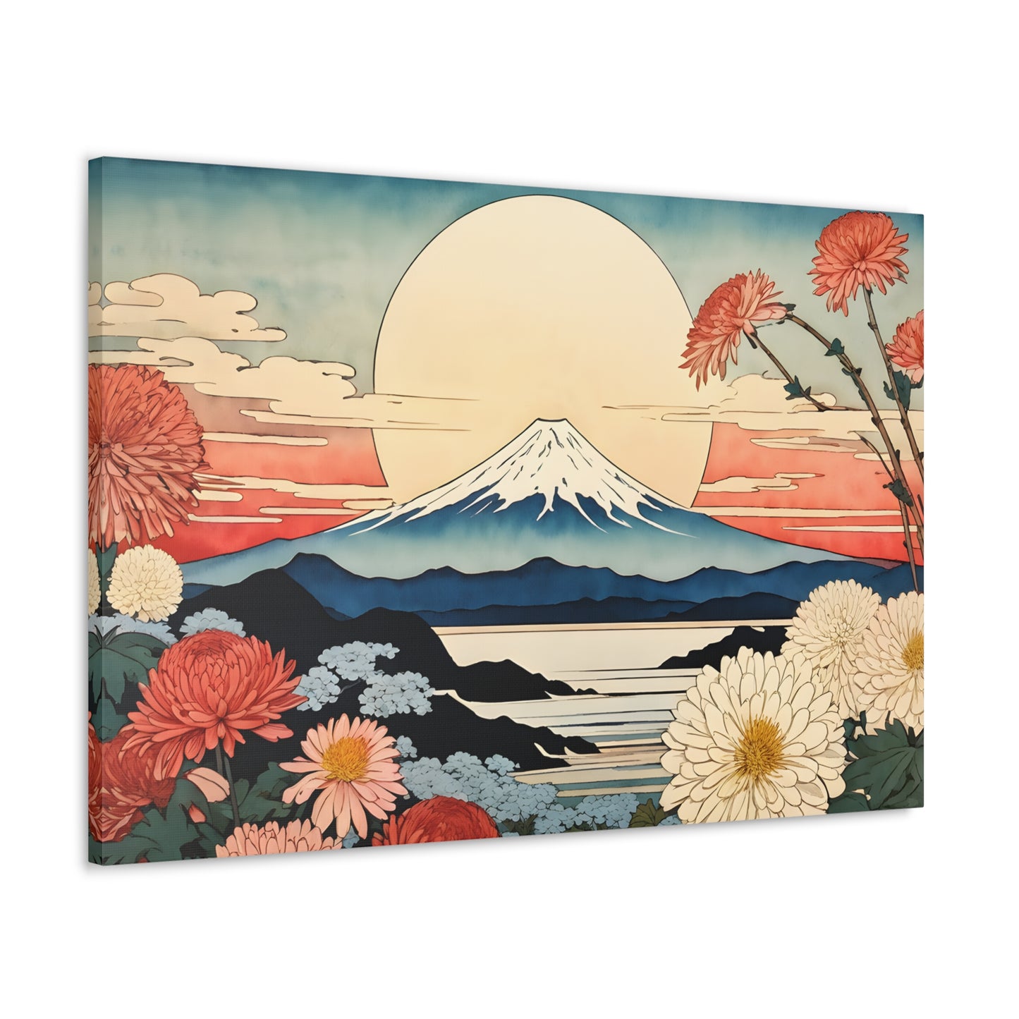 Mount Fuji Majesty: Ukiyo-e Wall Décor