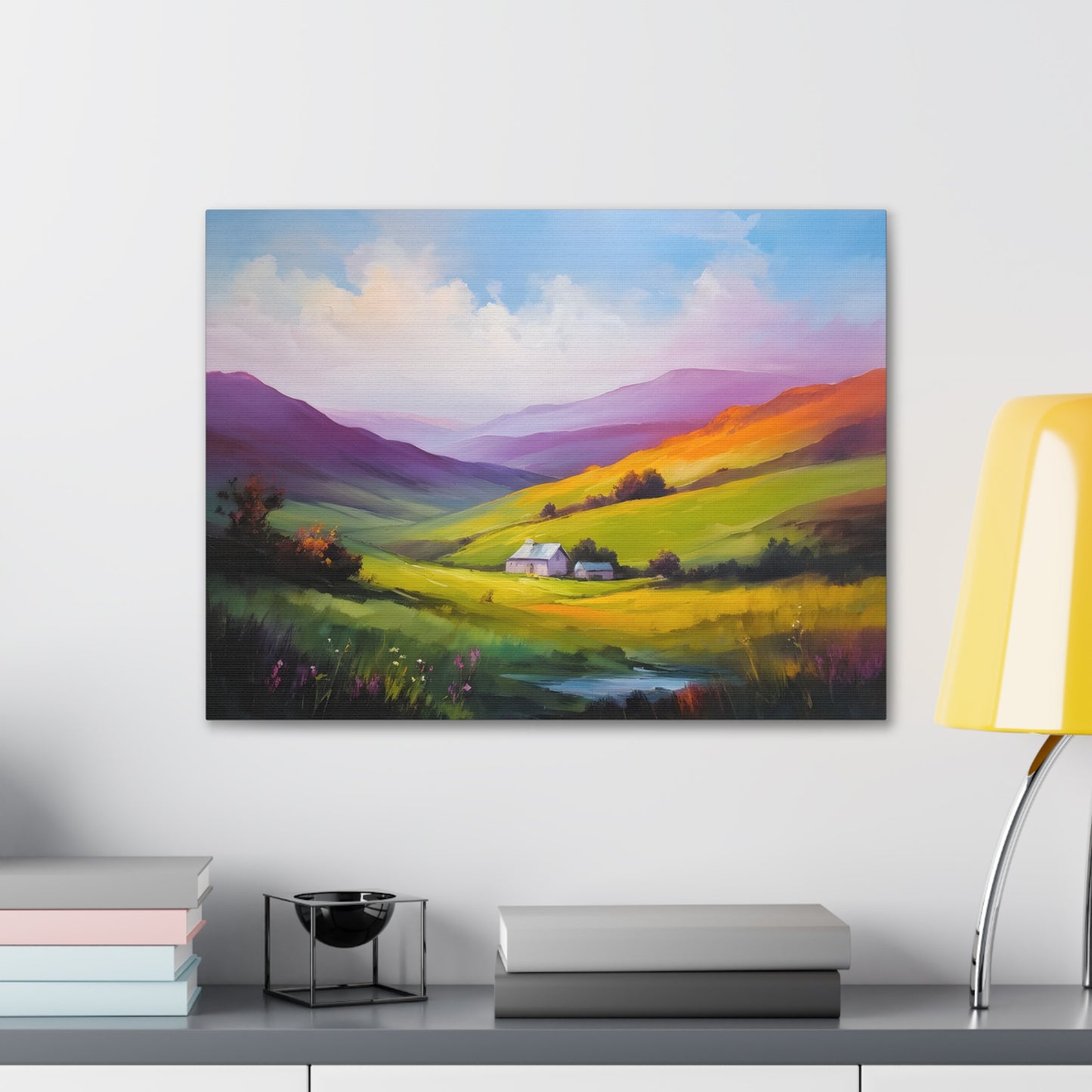 Enchanted View: Classic Oil Painting Wall Décor