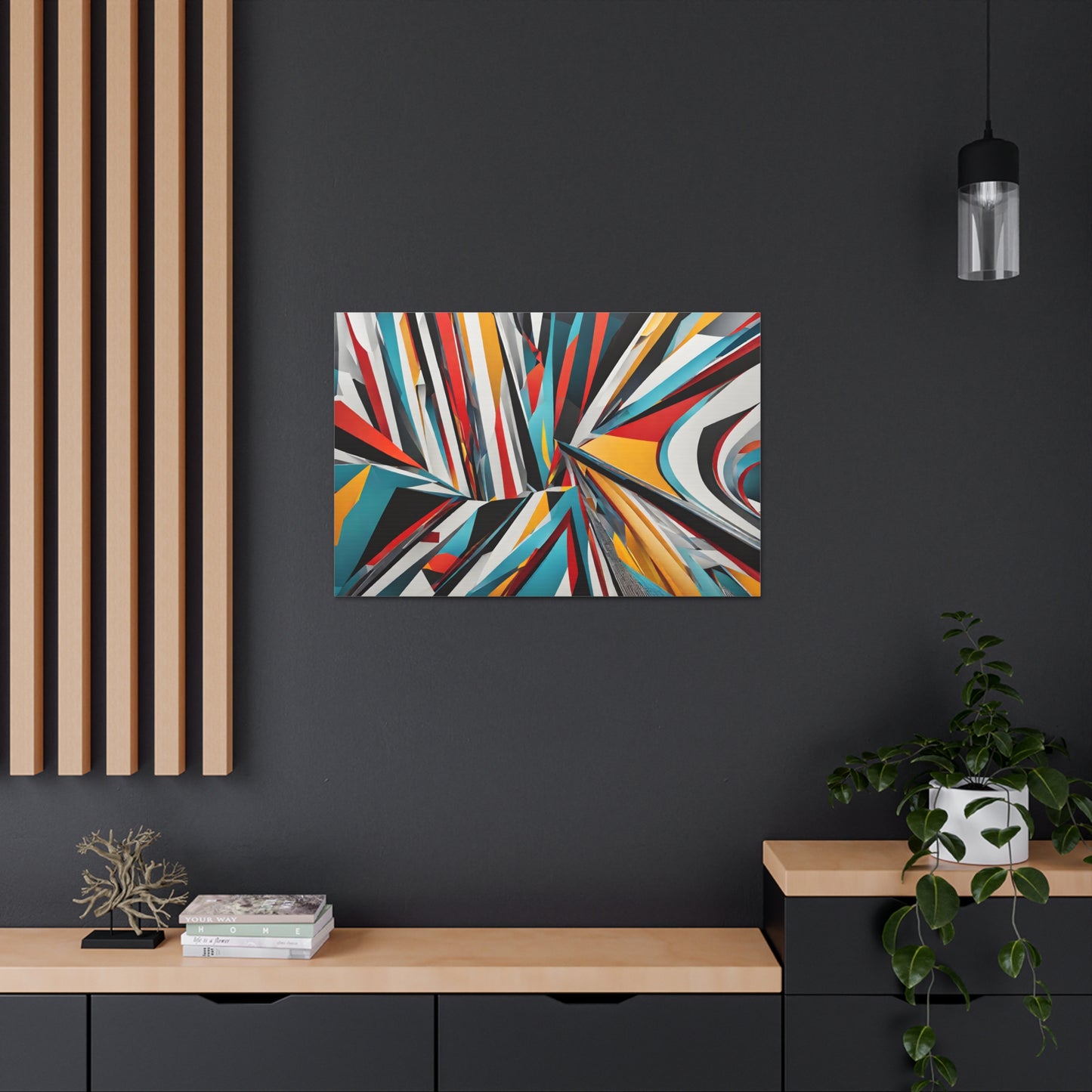 Phantasmal Echoes: Abstract Wall Décor