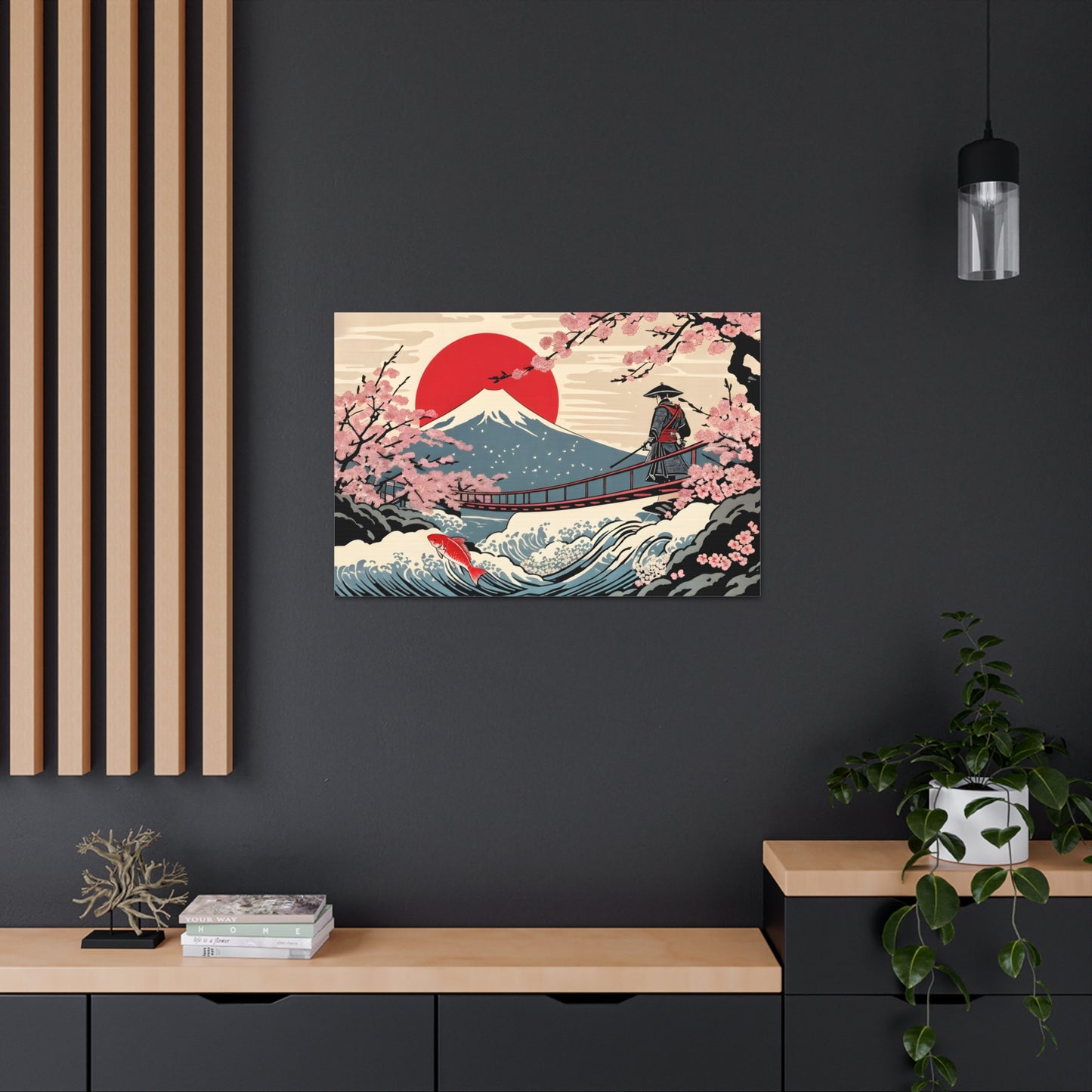 Wave Watchers: Ukiyo-e Wall Décor