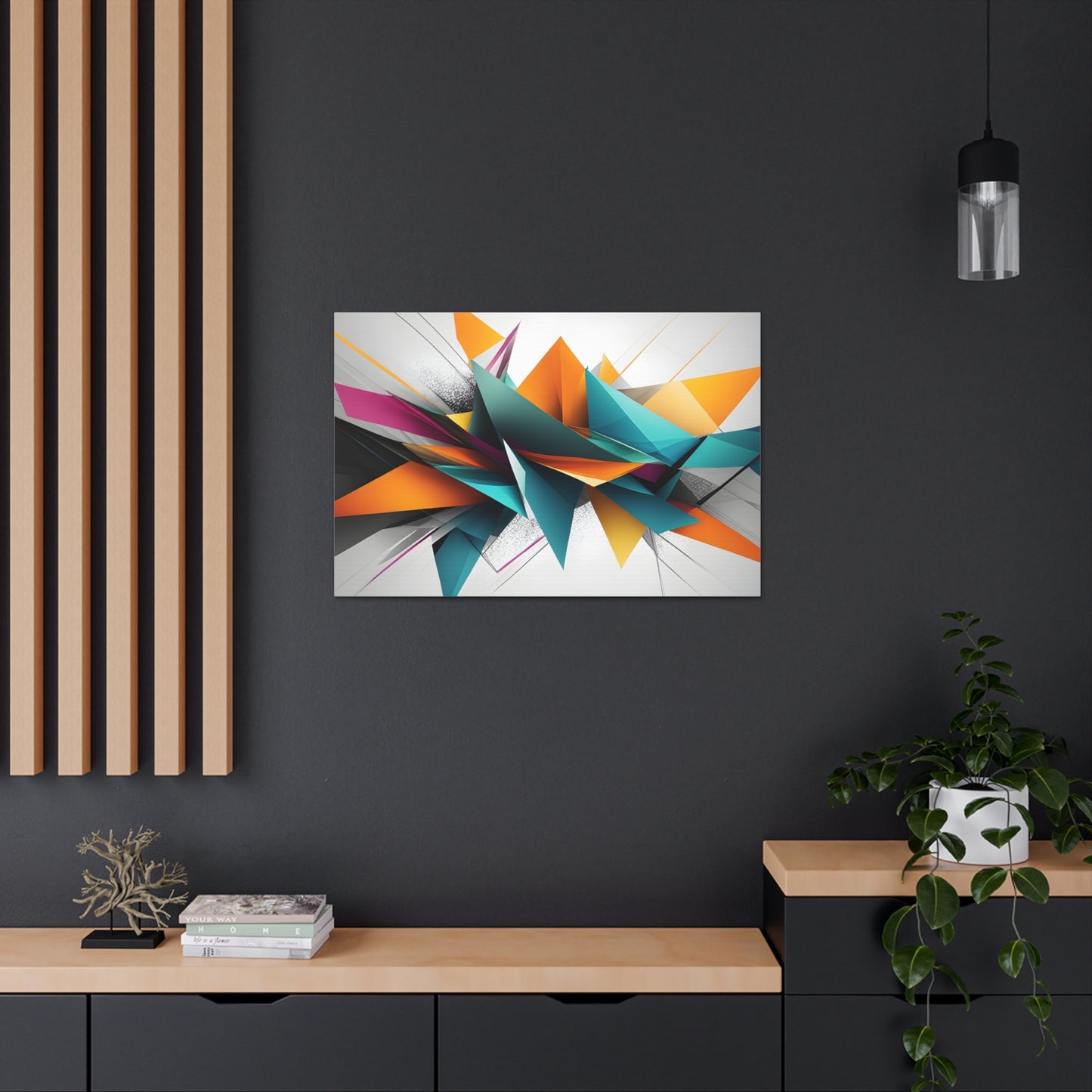 Aurora Dreams: Abstract Wall Décor