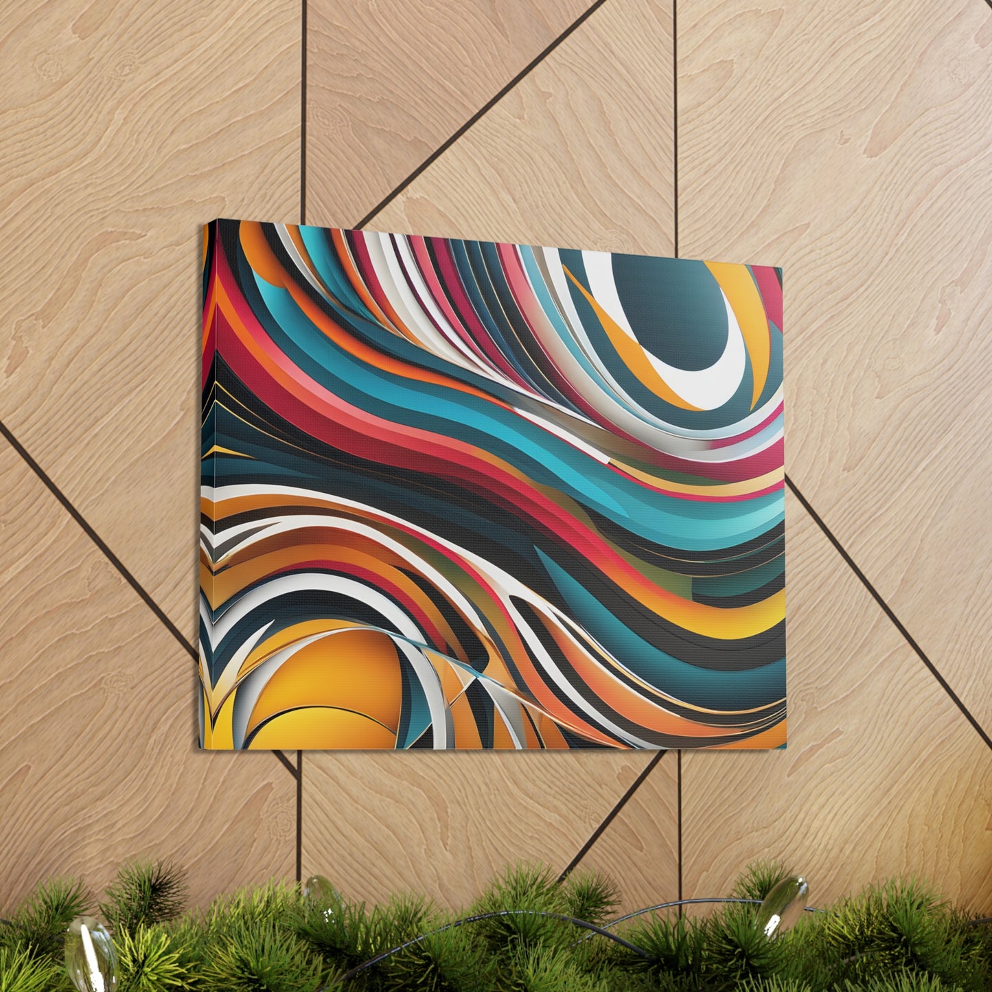 Mystic Streams: Abstract Wall Décor