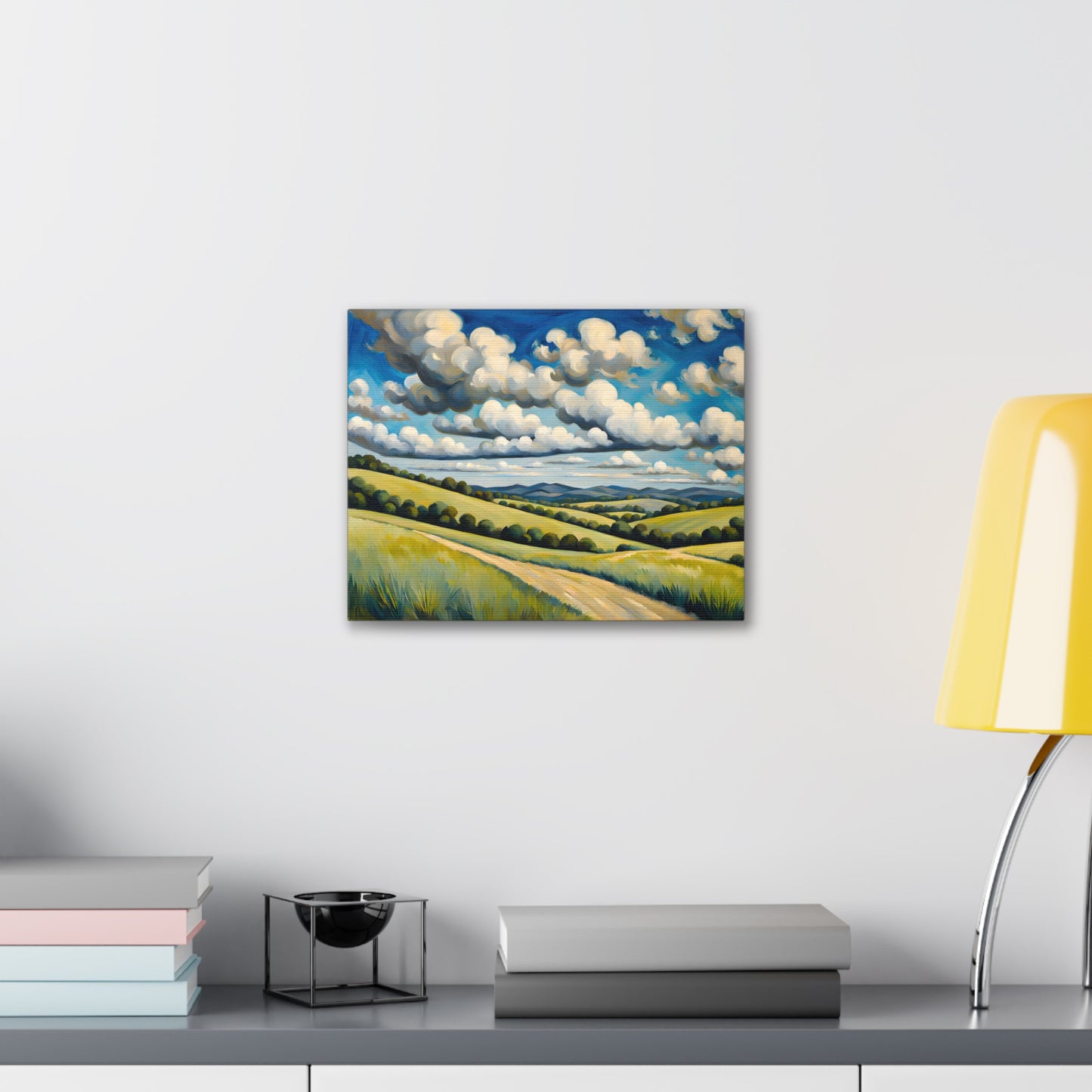 Meadow Bloom: Classic Oil Painting Wall Décor