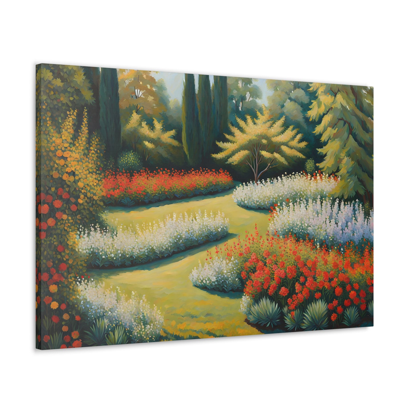 Serenity Path: Classic Oil Painting Wall Décor