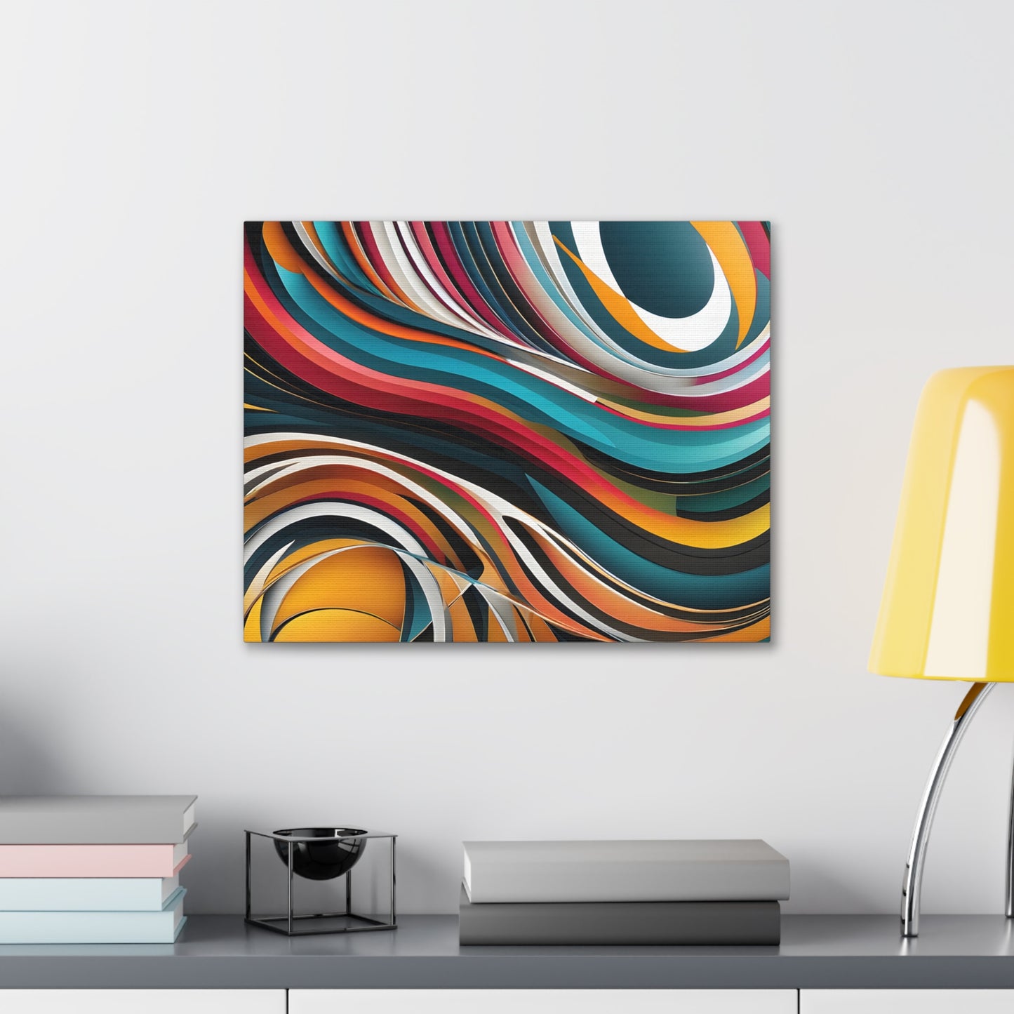 Mystic Streams: Abstract Wall Décor