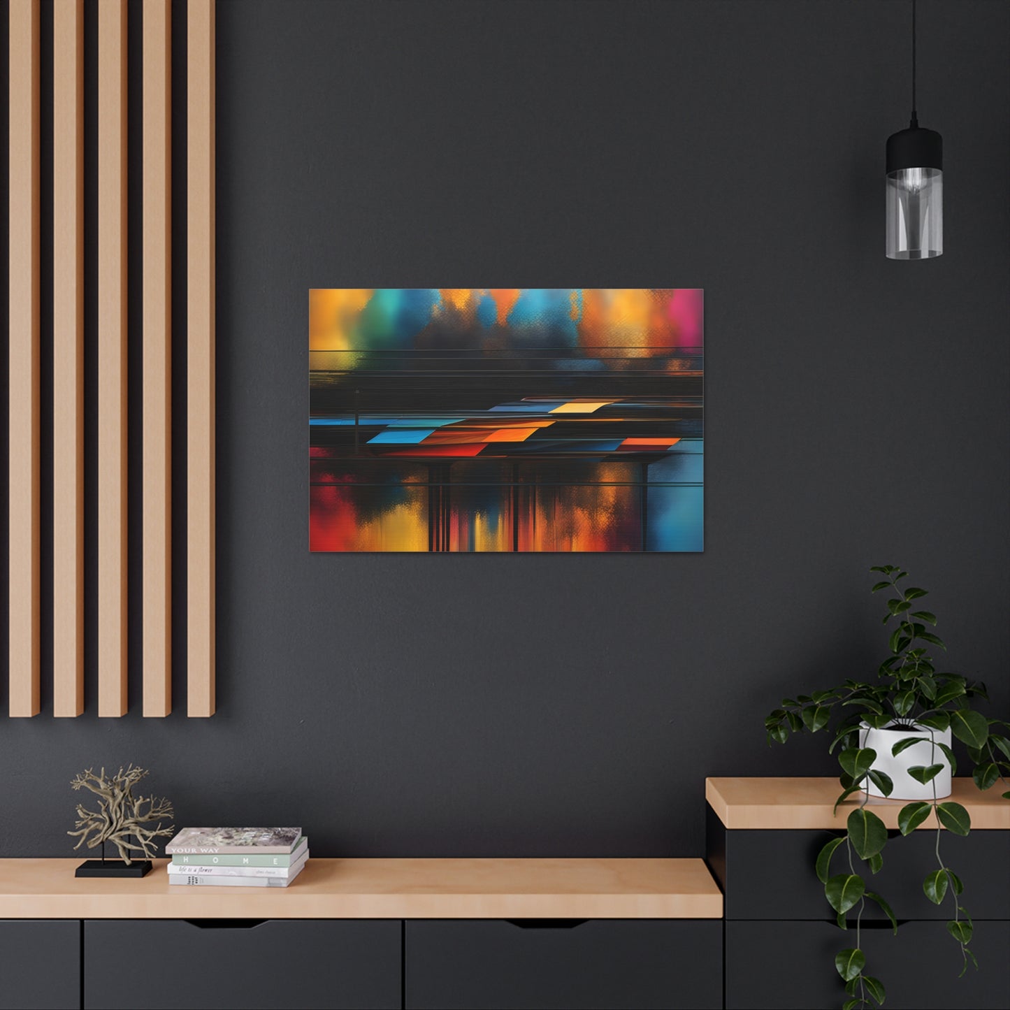 Temporal Rhapsody: Abstract Wall Décor