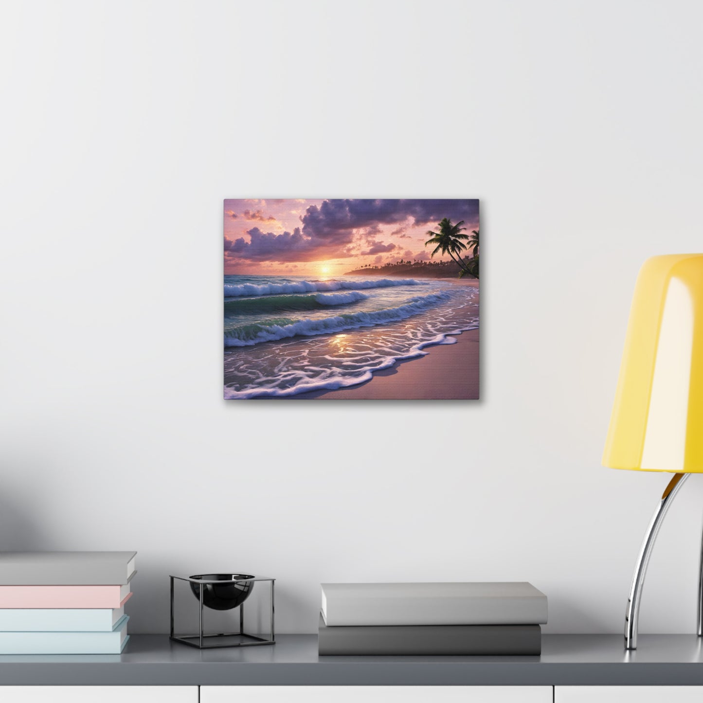 Tropical Sunset: Beach Wall Décor