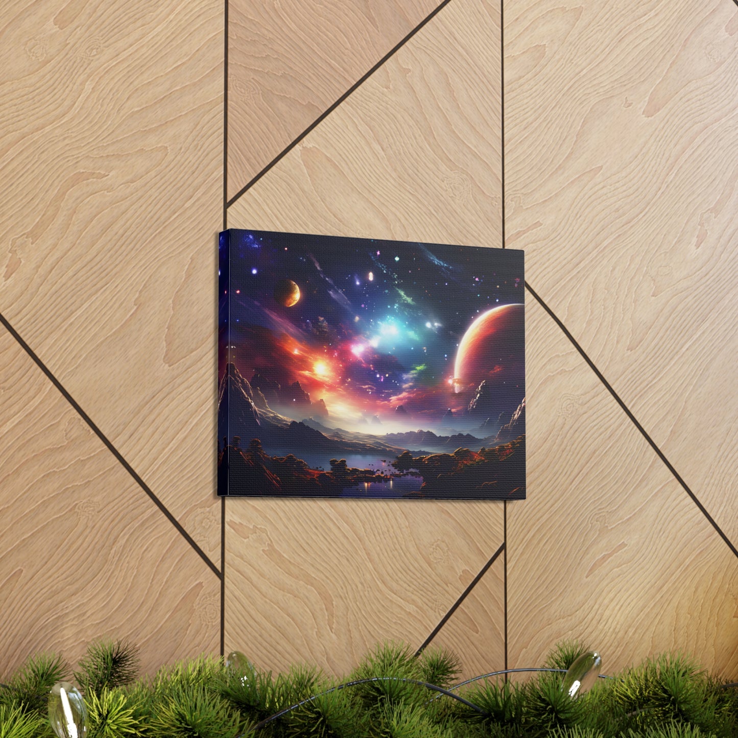 Galactic Gateway: Space Wall Décor