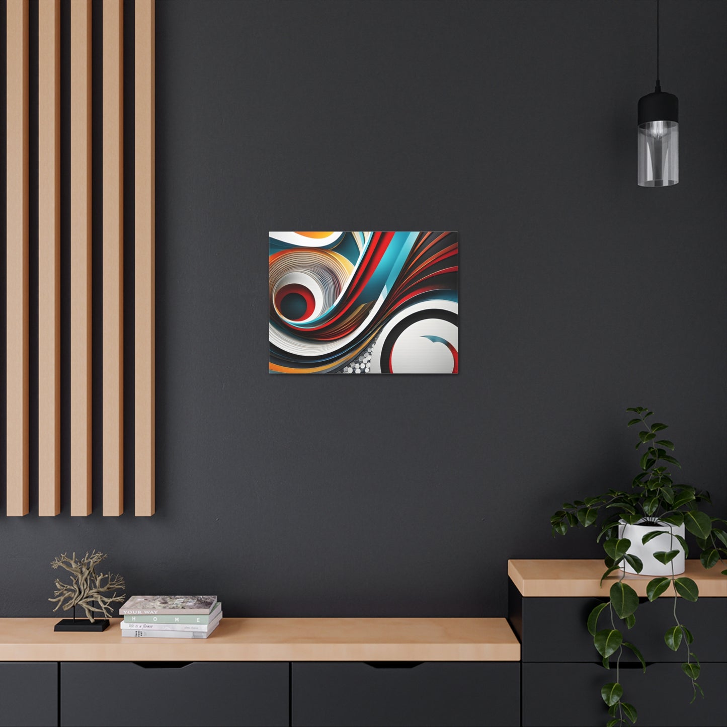 Cosmic Ripples: Abstract Wall Décor