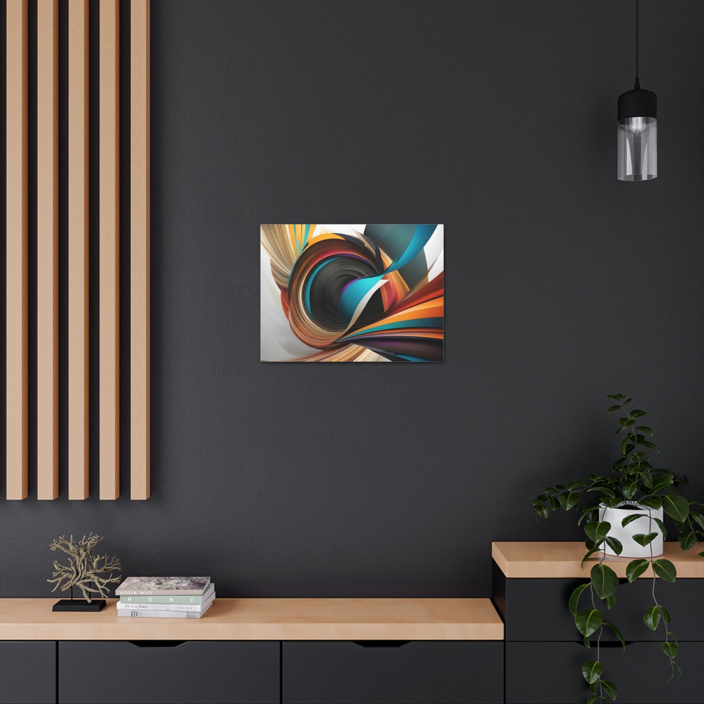 Spectrum Whirl: Abstract Wall Décor