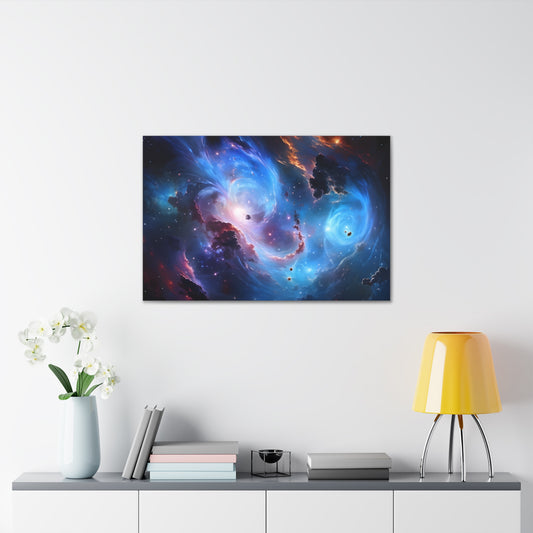 Nebula Whispers: Space Wall Décor