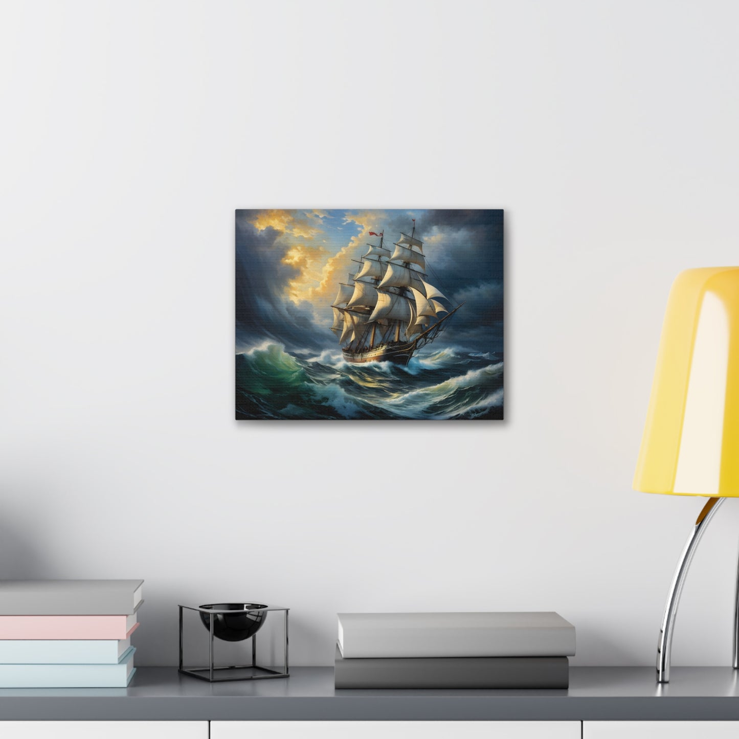 Seafarer's Solitude: Nautical Wall Décor