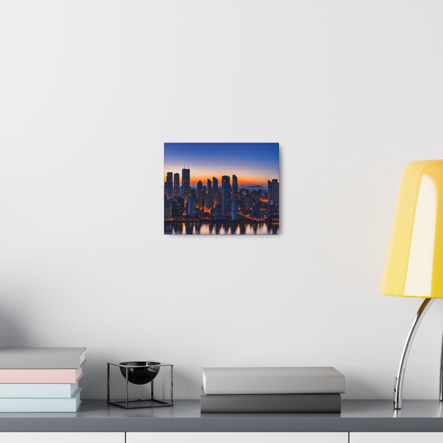 Evening Skyline: Cityscape Wall Décor