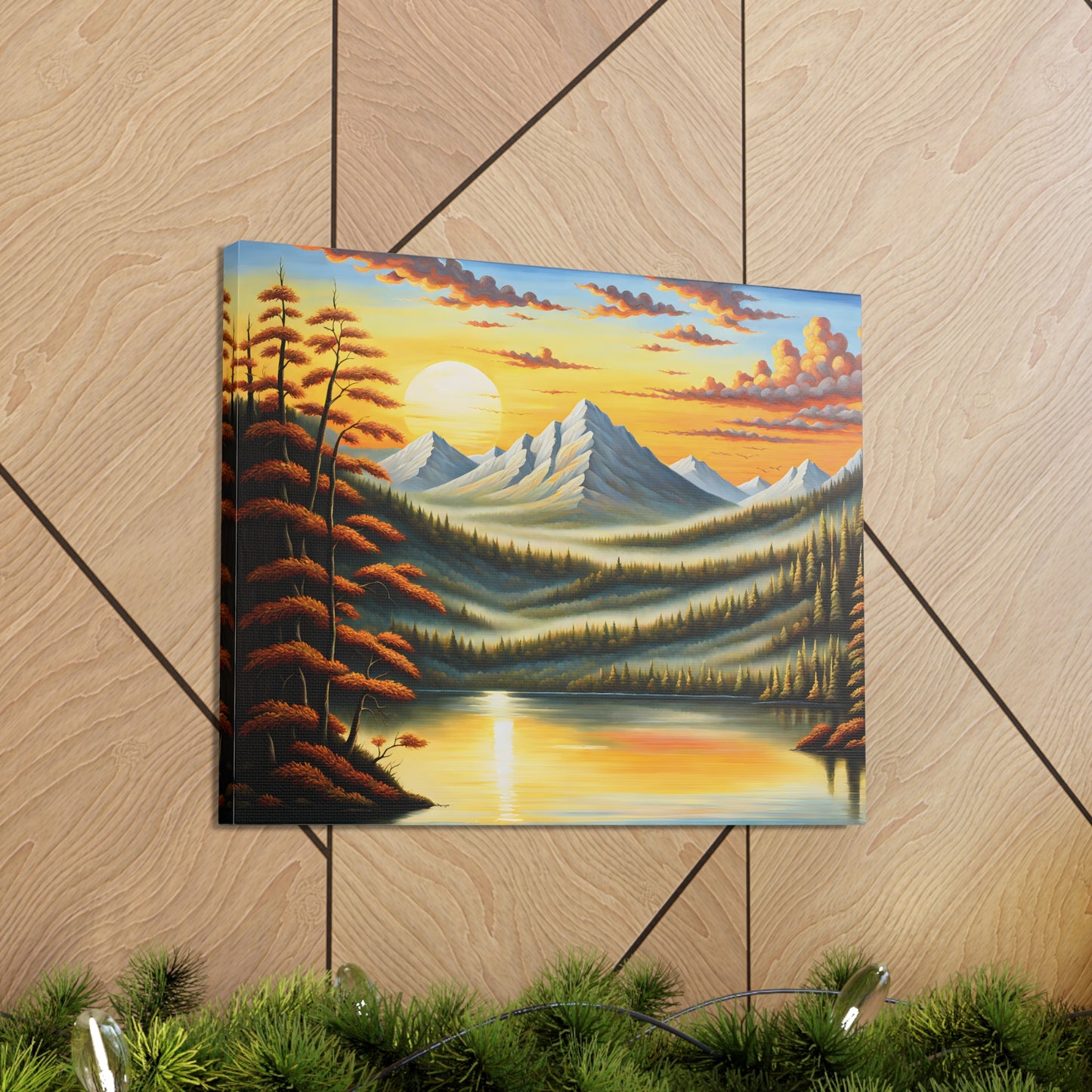 High Plains: Classic Oil Painting Wall Décor