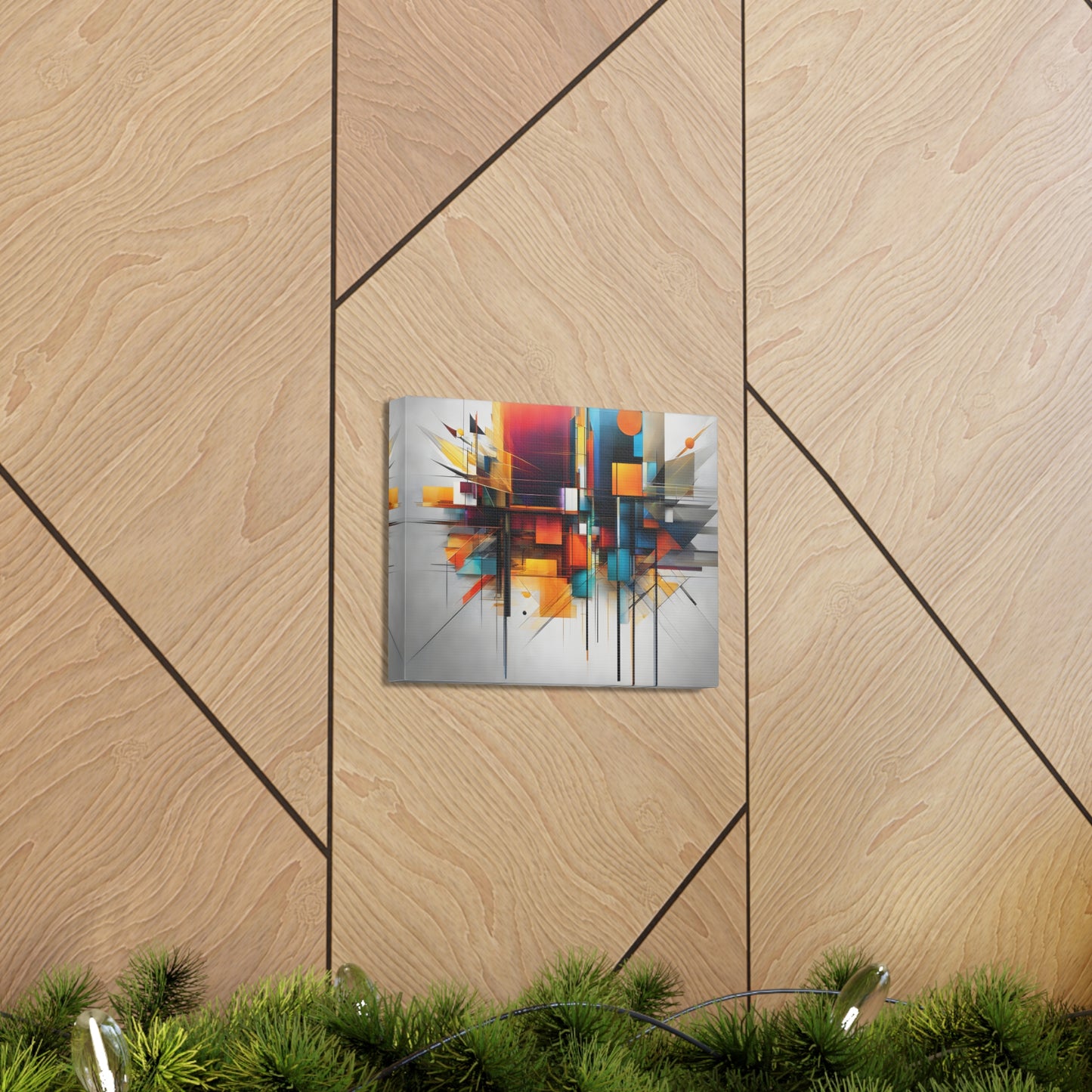 Prism Dance: Abstract Wall Décor