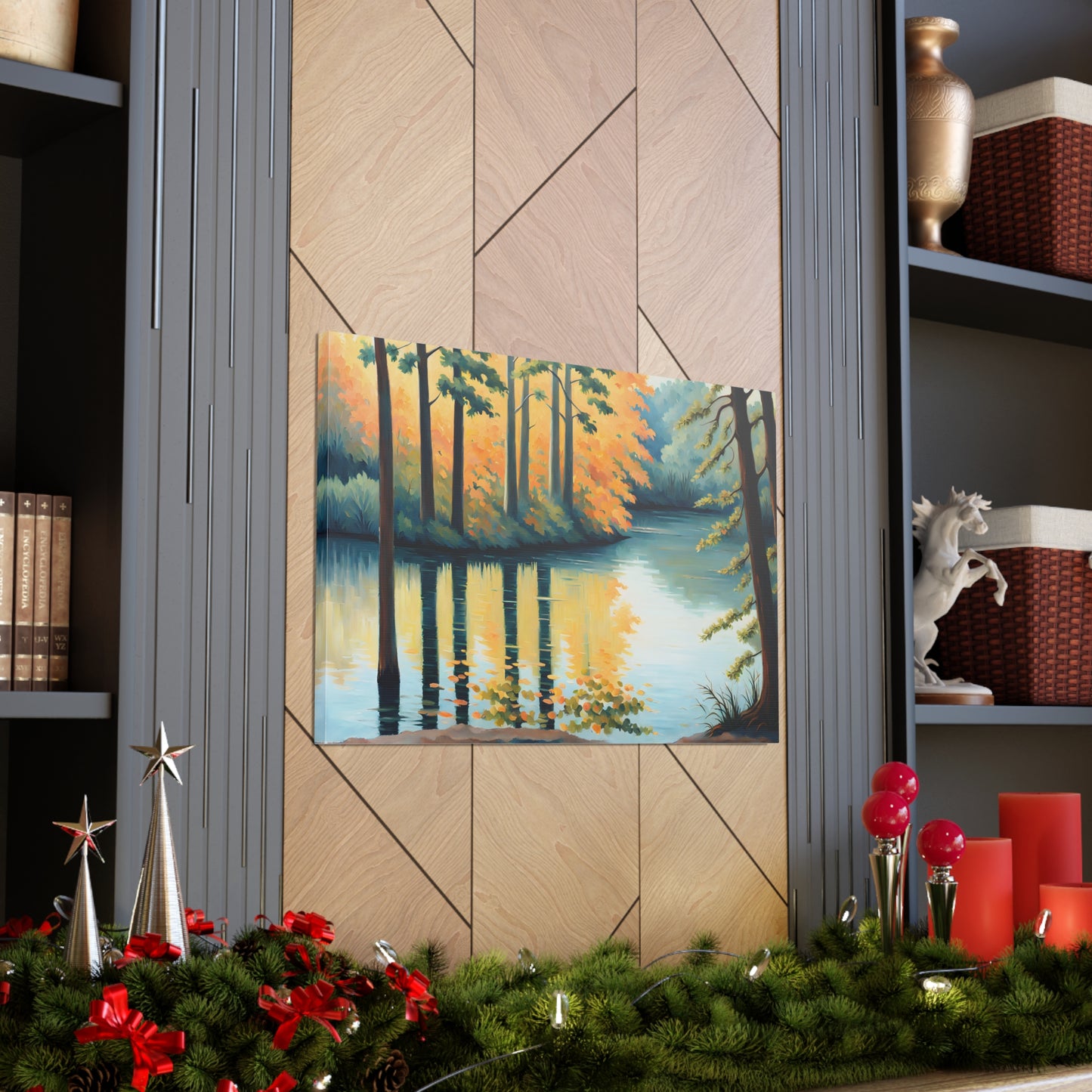 Still Waters: Classic Oil Painting Wall Décor