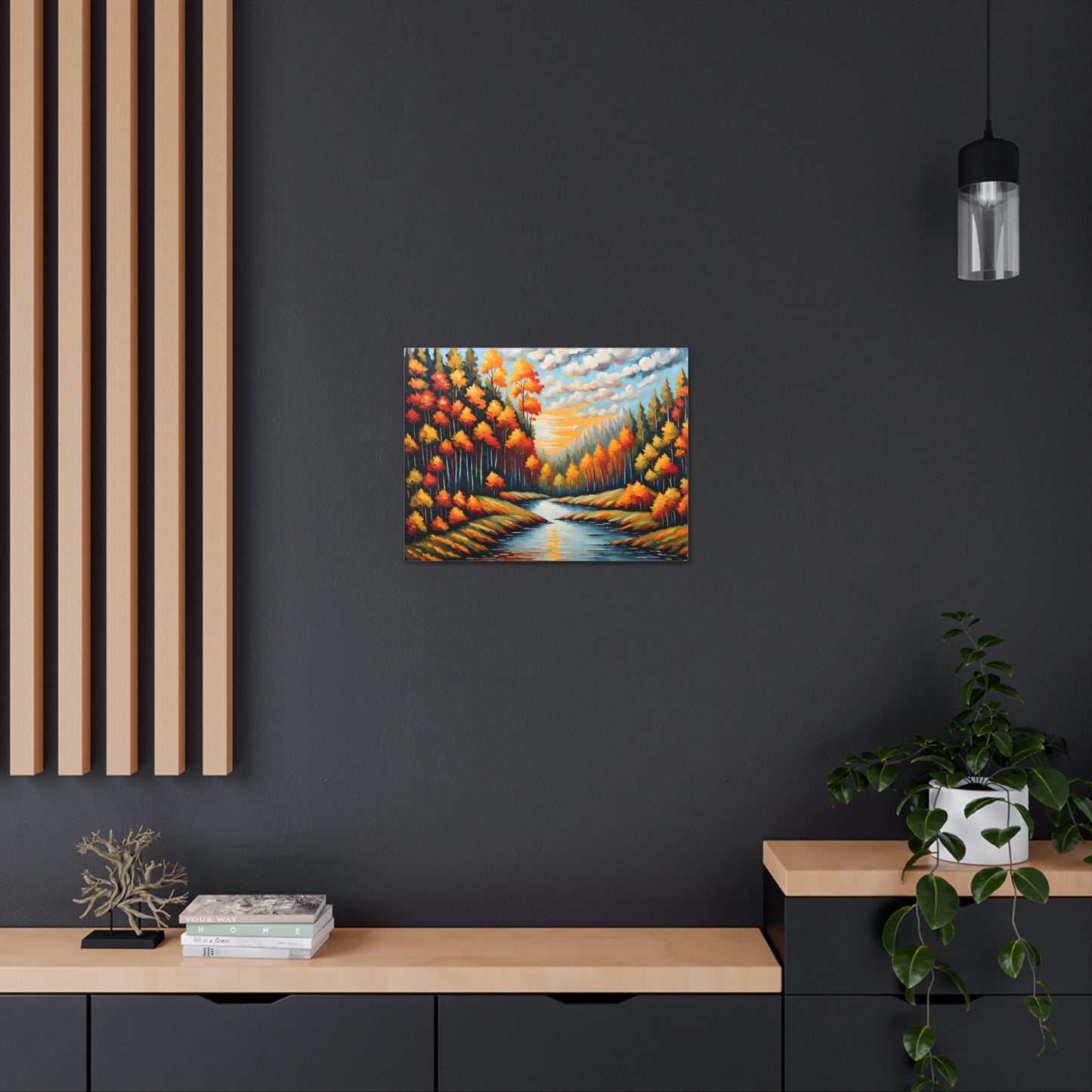 Summer’s End: Classic Oil Painting Wall Décor