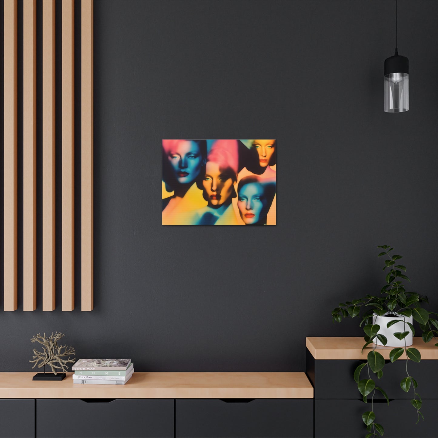 Vivid Expressionism: Iconic Wall Décor