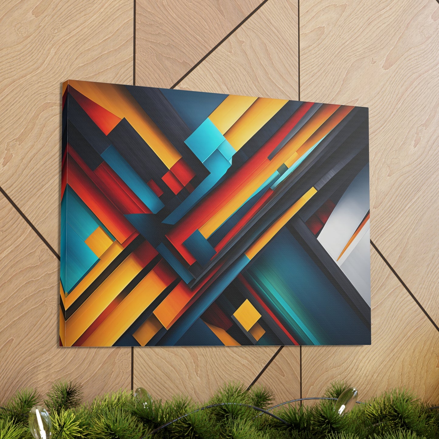 Prismatic Shifts: Abstract Wall Décor