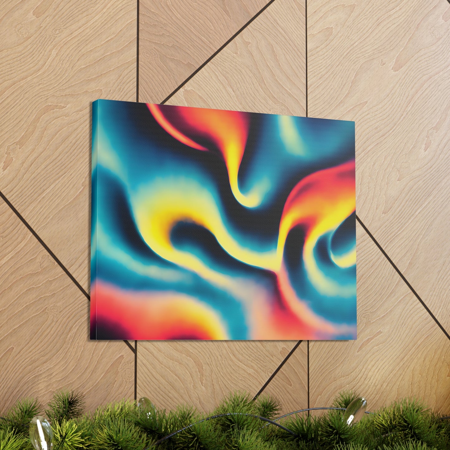 Trippy Bliss: Abstract Colors Wall Décor