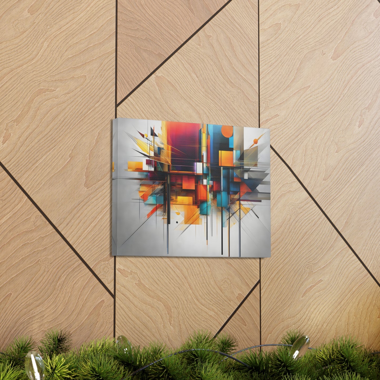 Prism Dance: Abstract Wall Décor