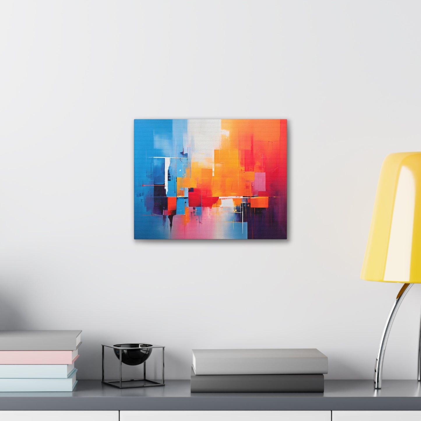 Spectrum Splash: Abstract Wall Décor