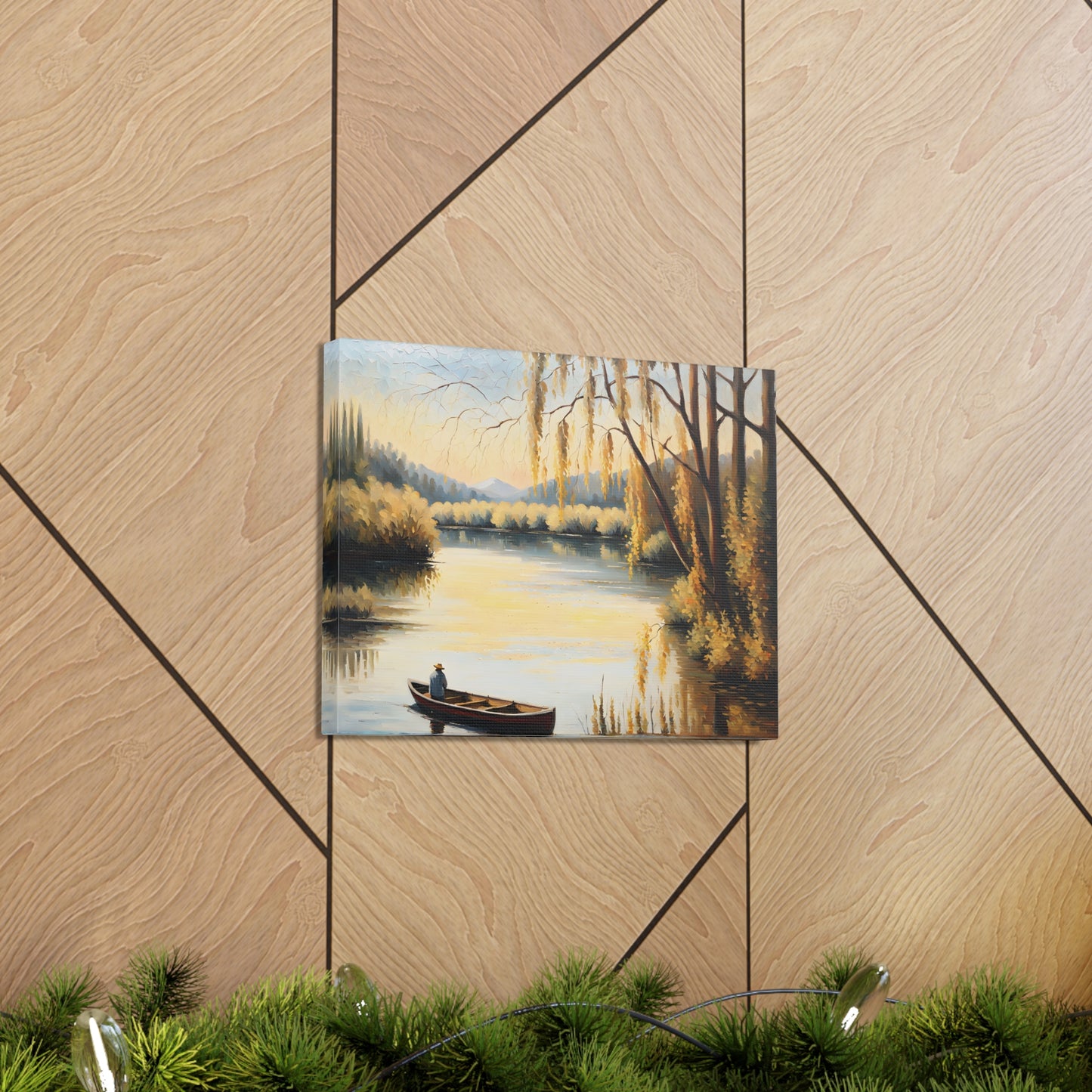 Enchanted Brook: Classic Oil Painting Wall Décor