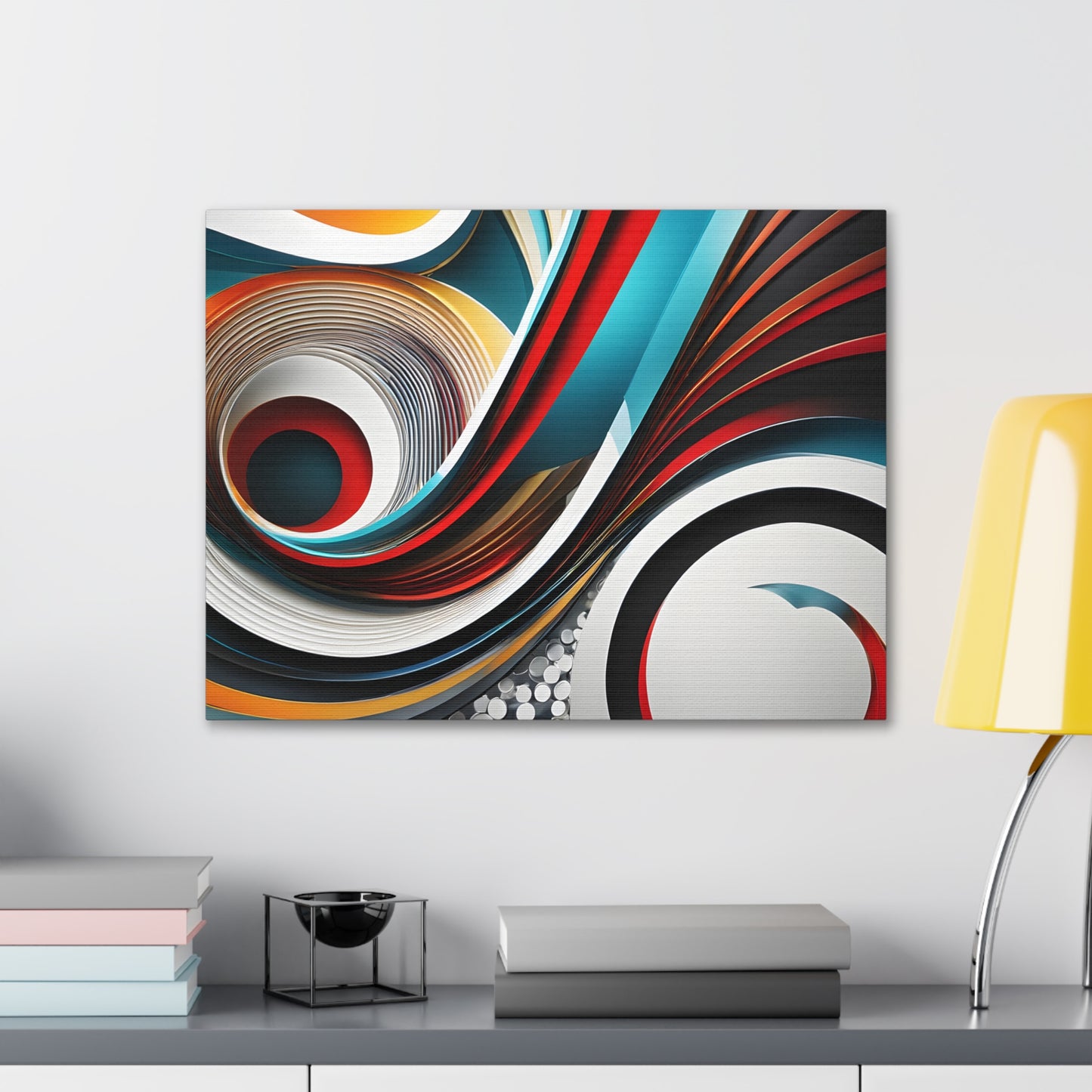 Cosmic Ripples: Abstract Wall Décor