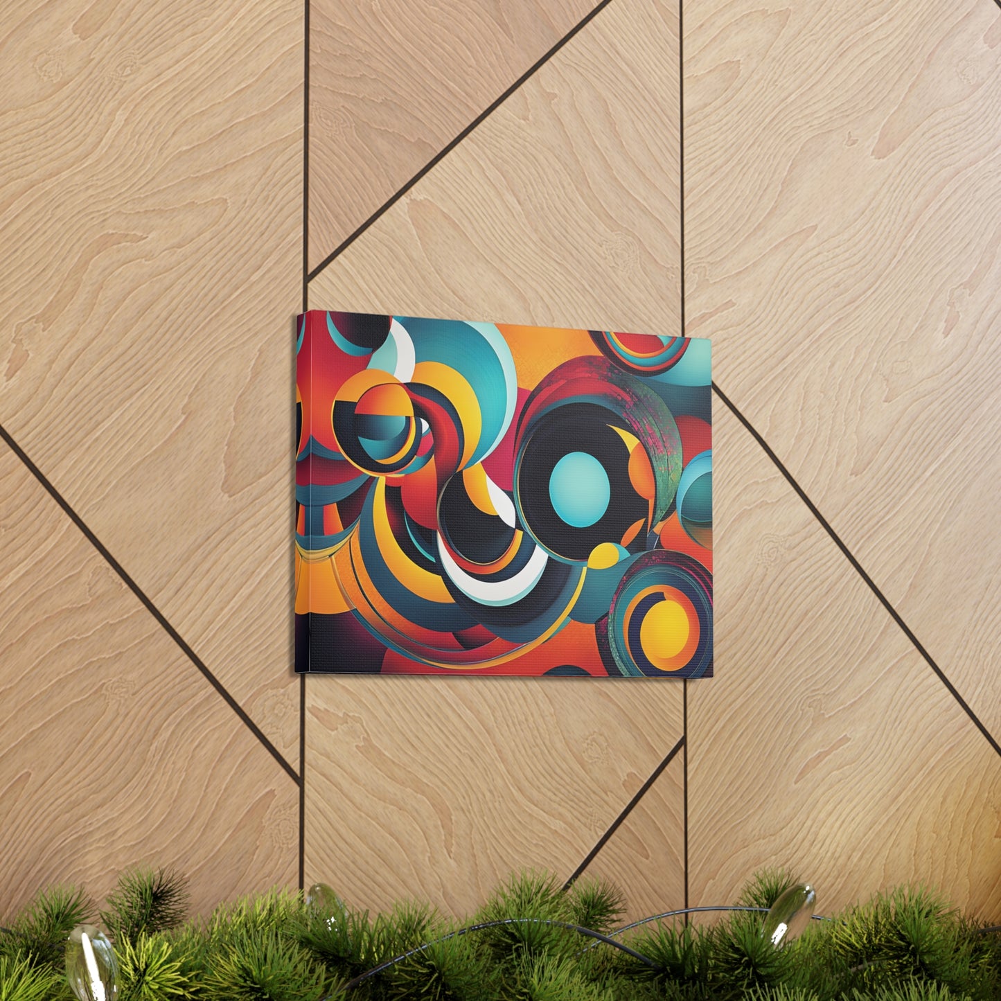 Infinite Whirl: Abstract Wall Décor