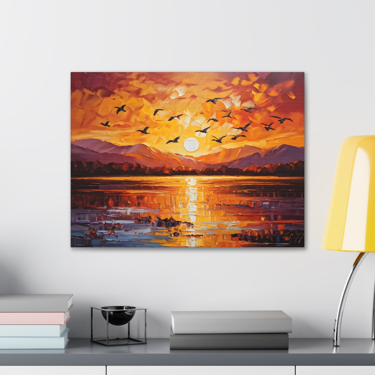 Golden Hour: Classic Oil Painting Wall Décor