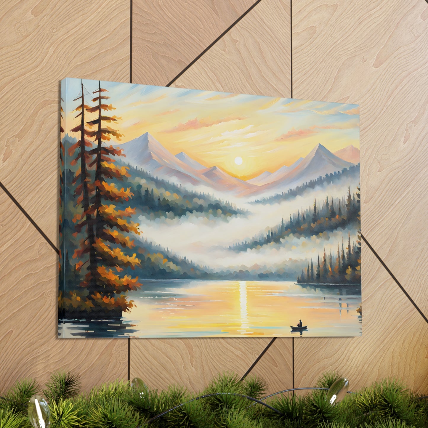 Enchanted Bay: Classic Oil Painting Wall Décor