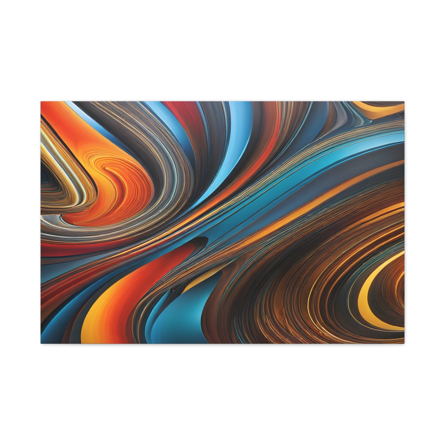 Enigmatic Waves: Abstract Wall Décor