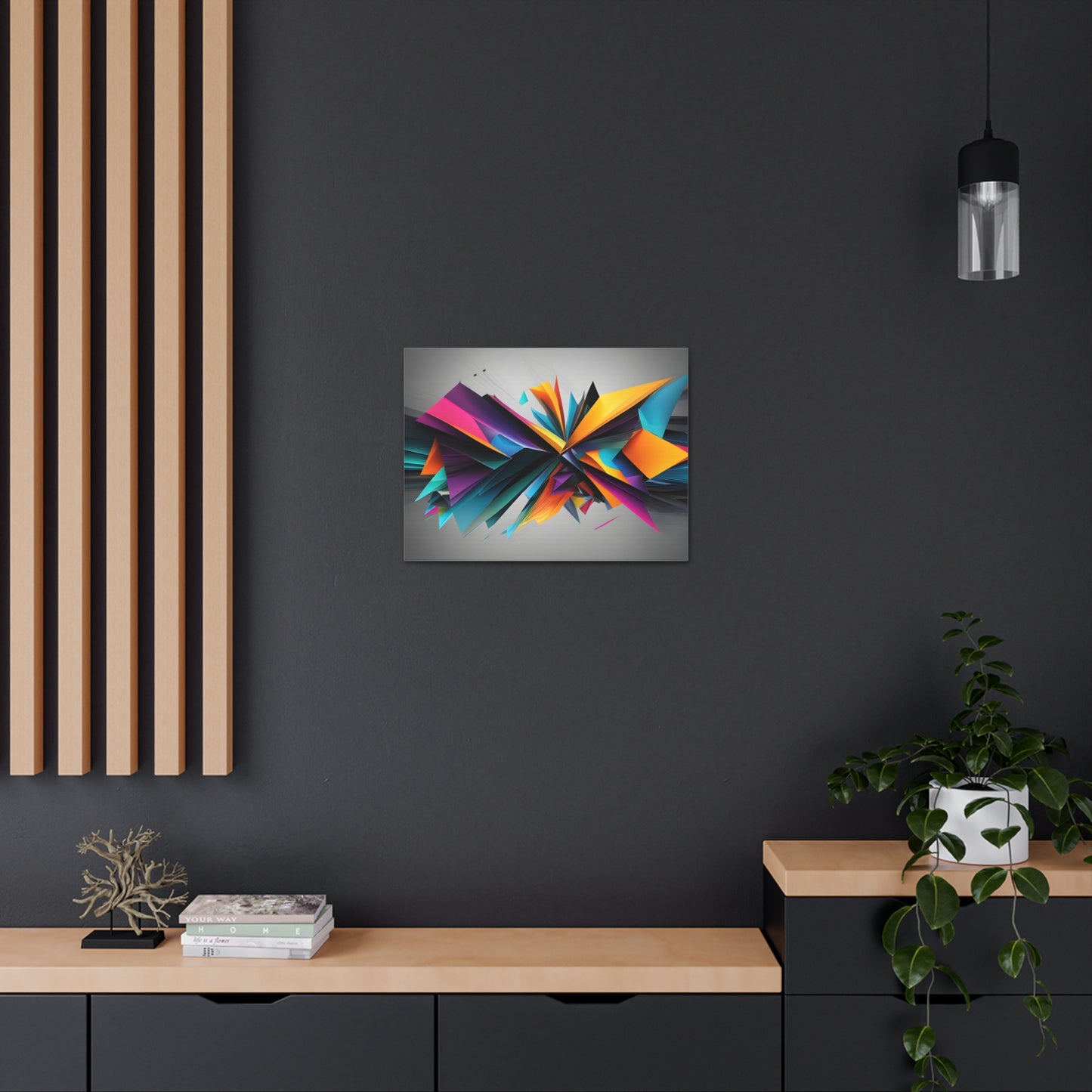 Spectrum Whispers: Abstract Wall Décor