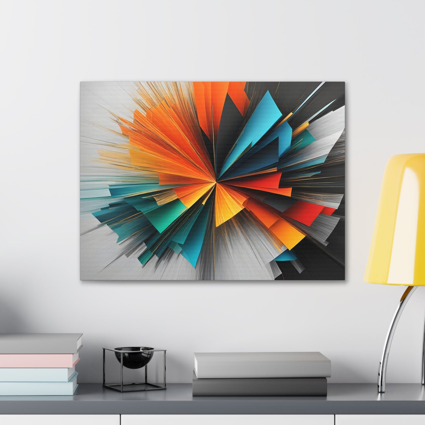 Enigmatic Vibrations: Abstract Wall Décor