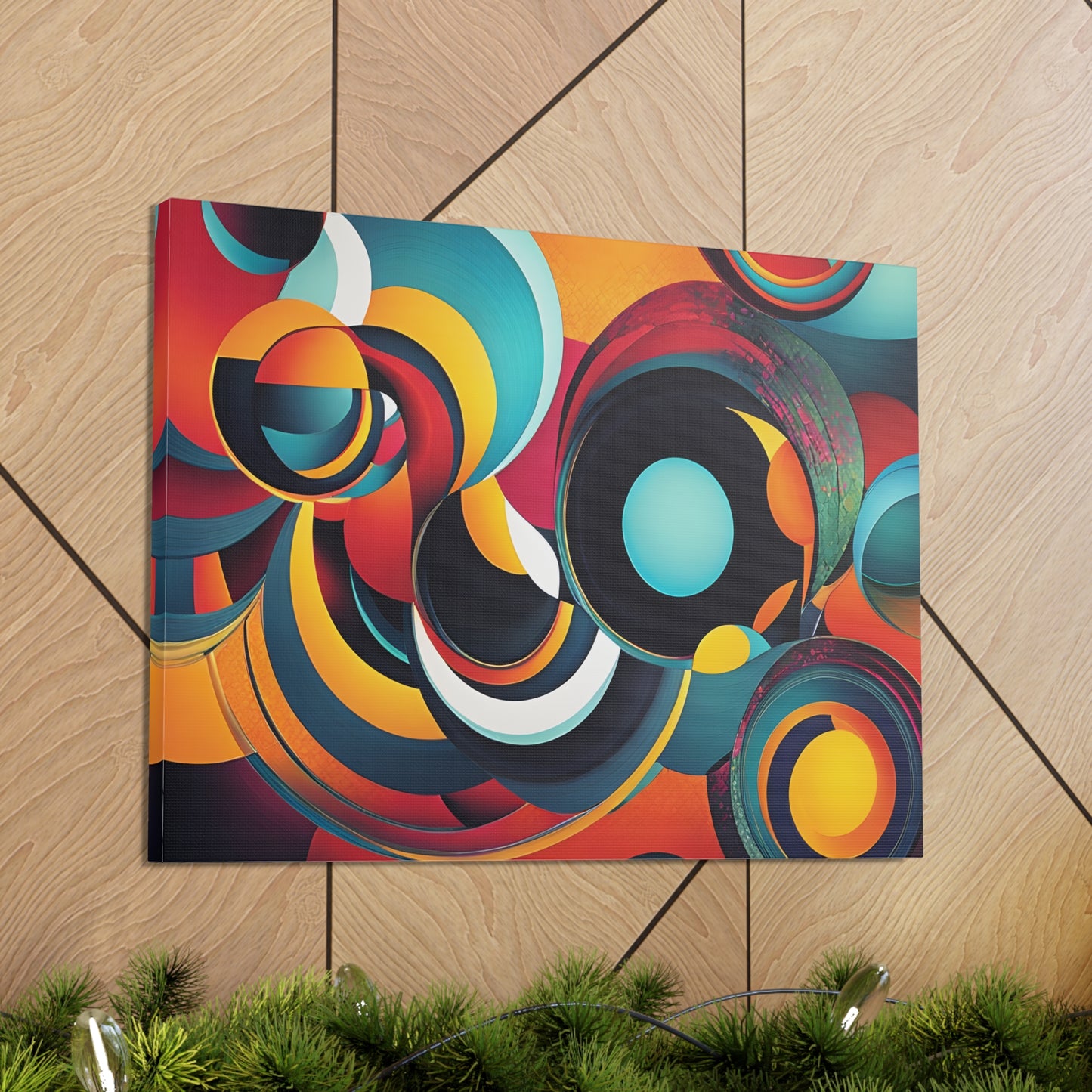 Infinite Whirl: Abstract Wall Décor