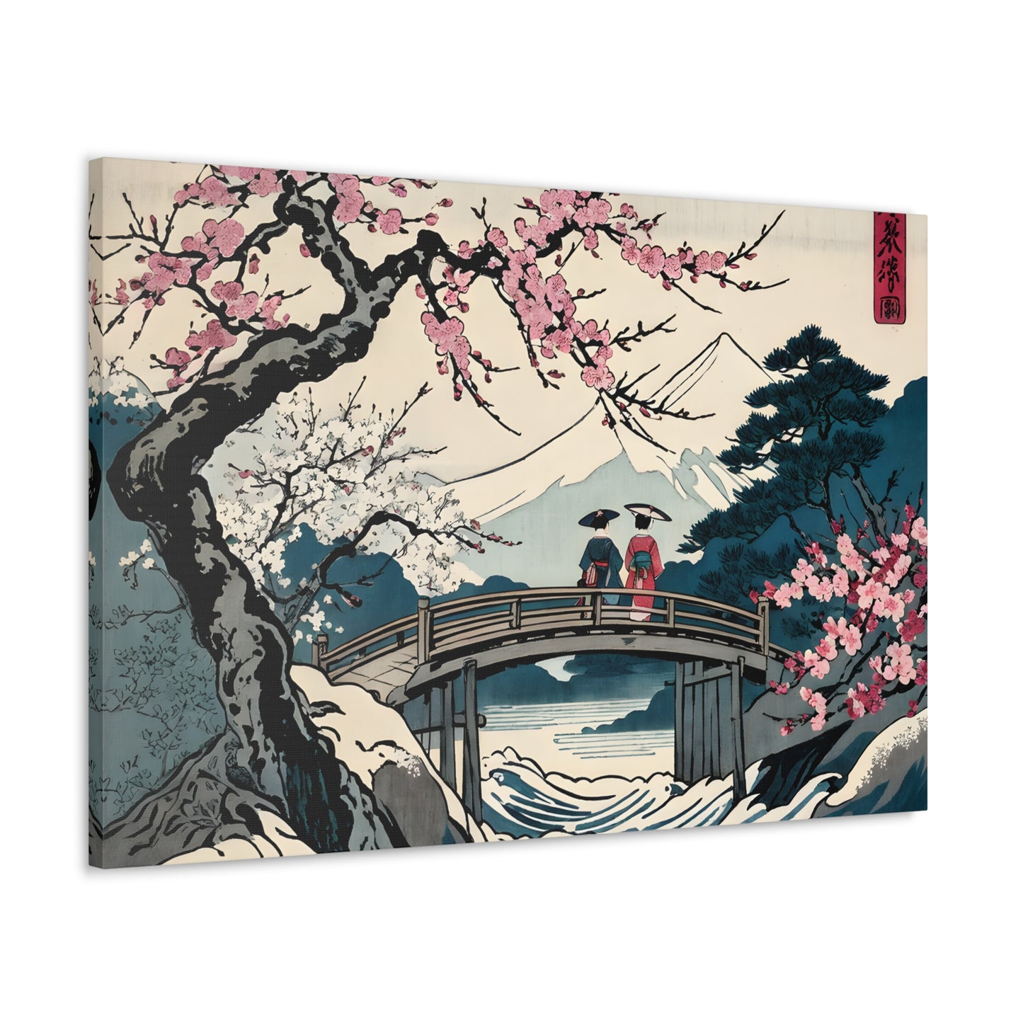 Geisha Grace: Ukiyo-e Wall Décor