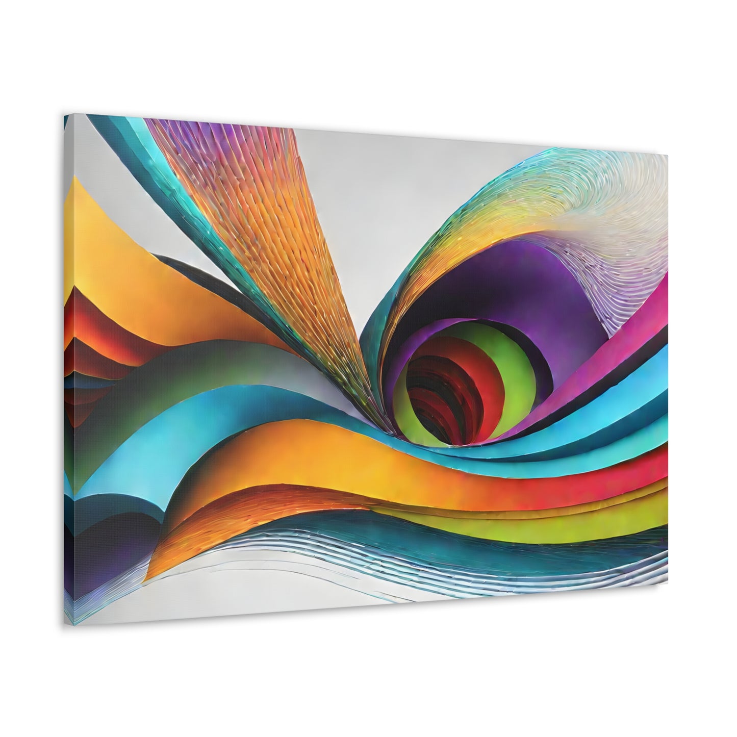 Aurora Harmony: Abstract Wall Décor