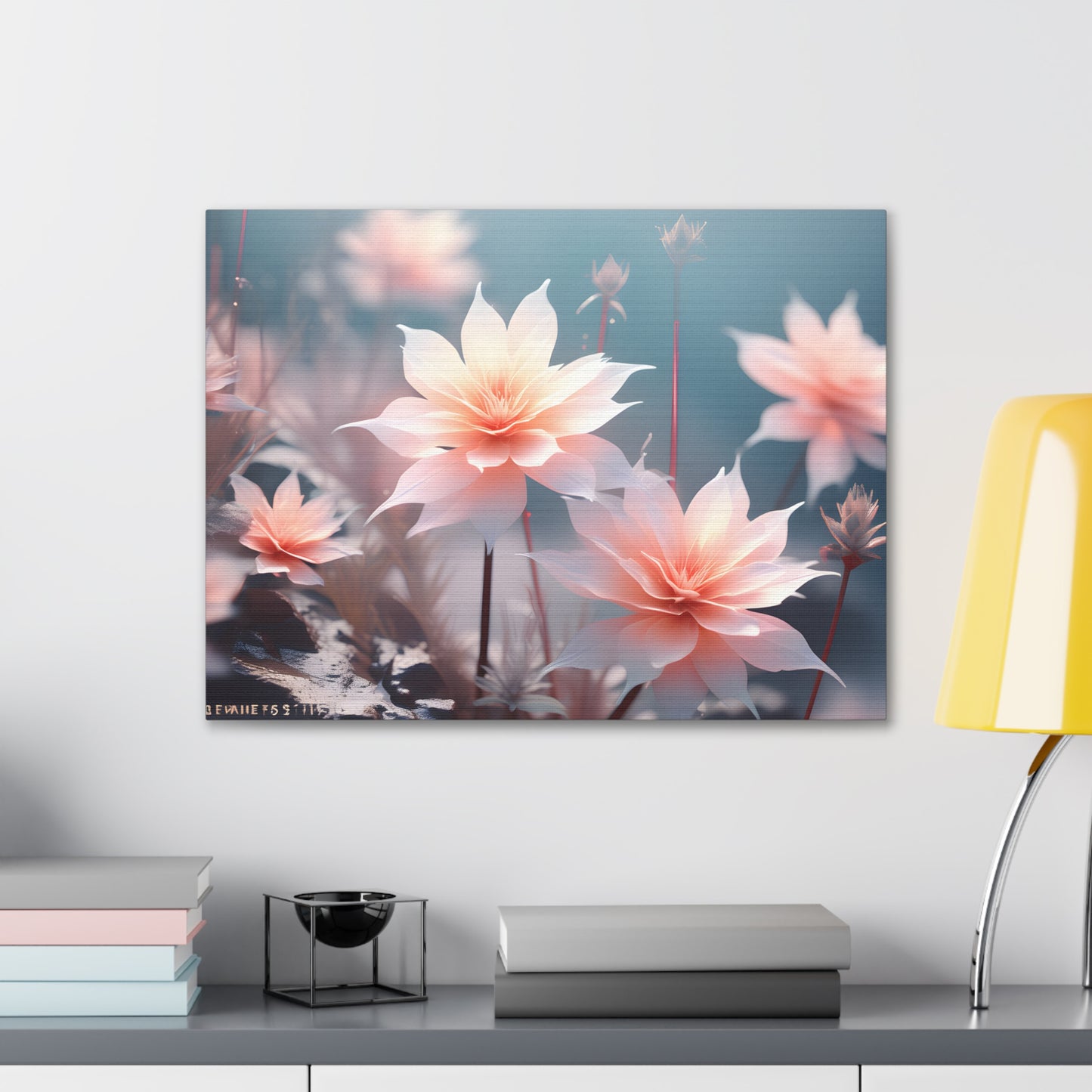 Blossoming Radiance: Floral Wall Décor