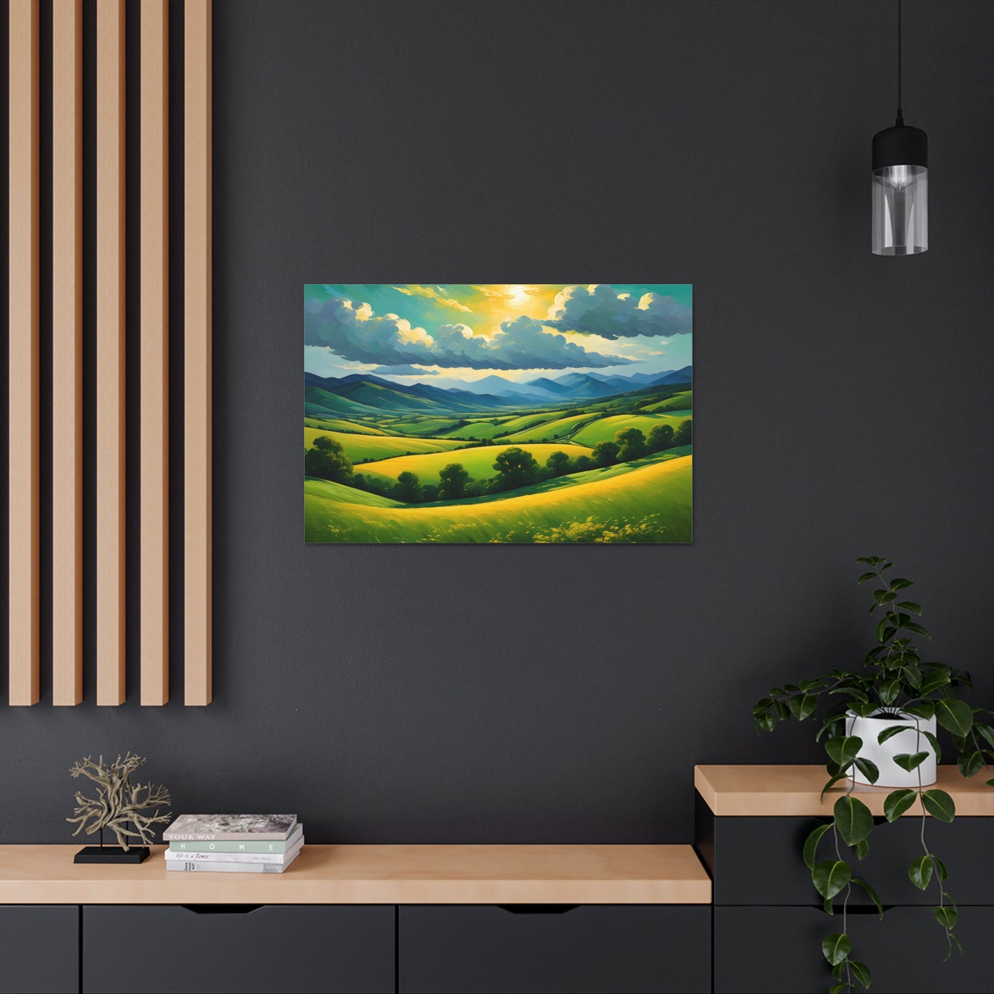 Eternal Fields: Nature's Grandeur Wall Décor