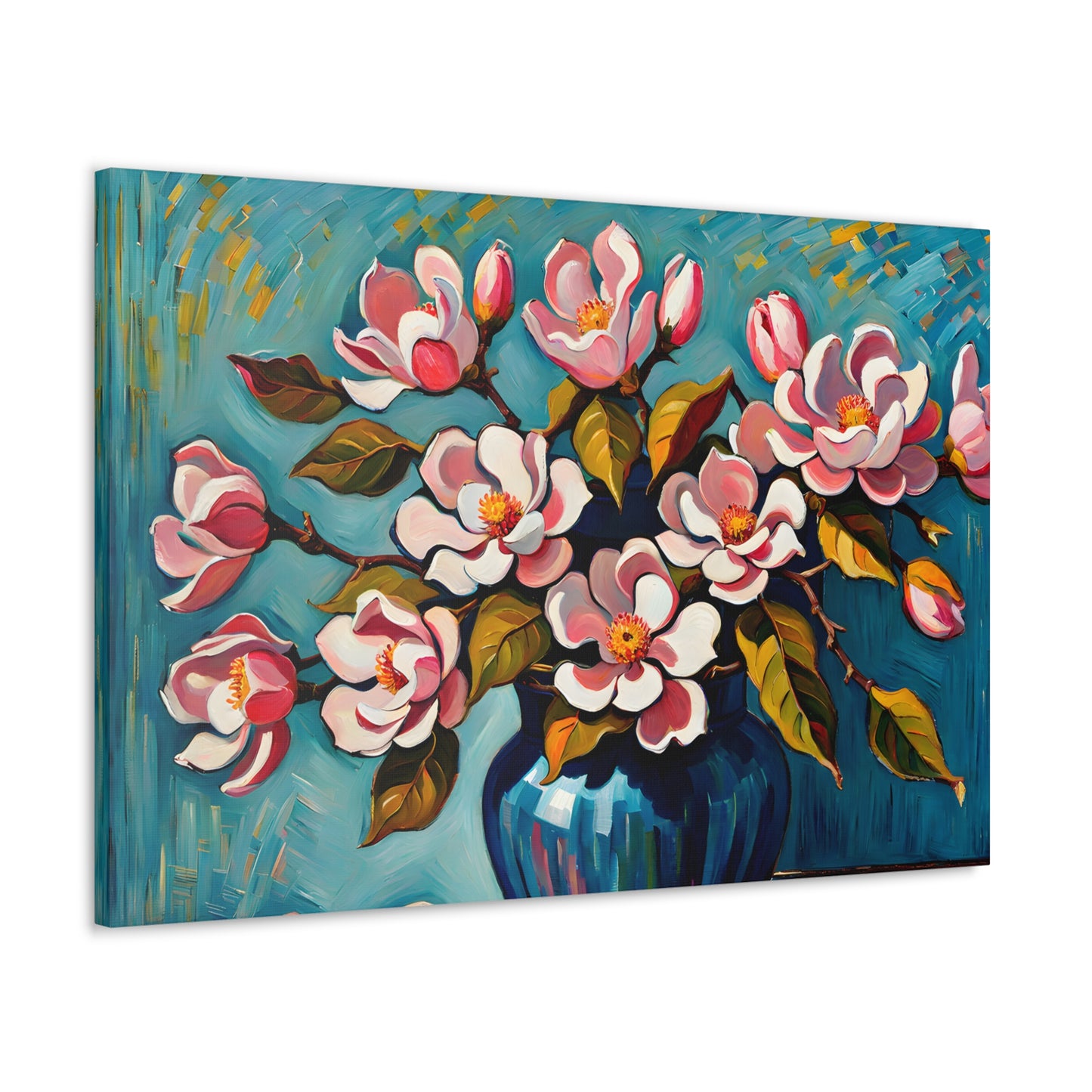 Lush Primrose: Classic Oil Painting Wall Décor