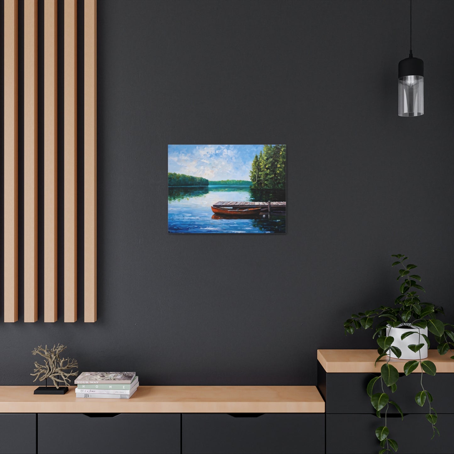 Radiant Tides: Classic Oil Painting Wall Décor