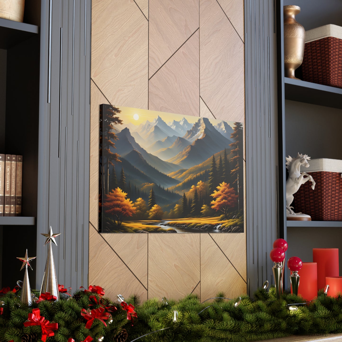 Abyssal Alpine: Nature's Grandeur Wall Décor