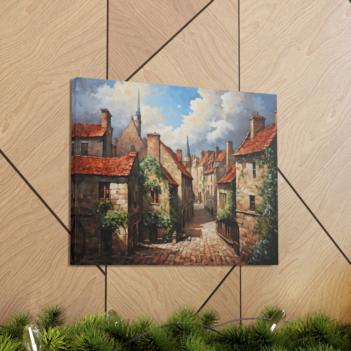 Vacant Burrow: Classic Oil Painting Wall Décor