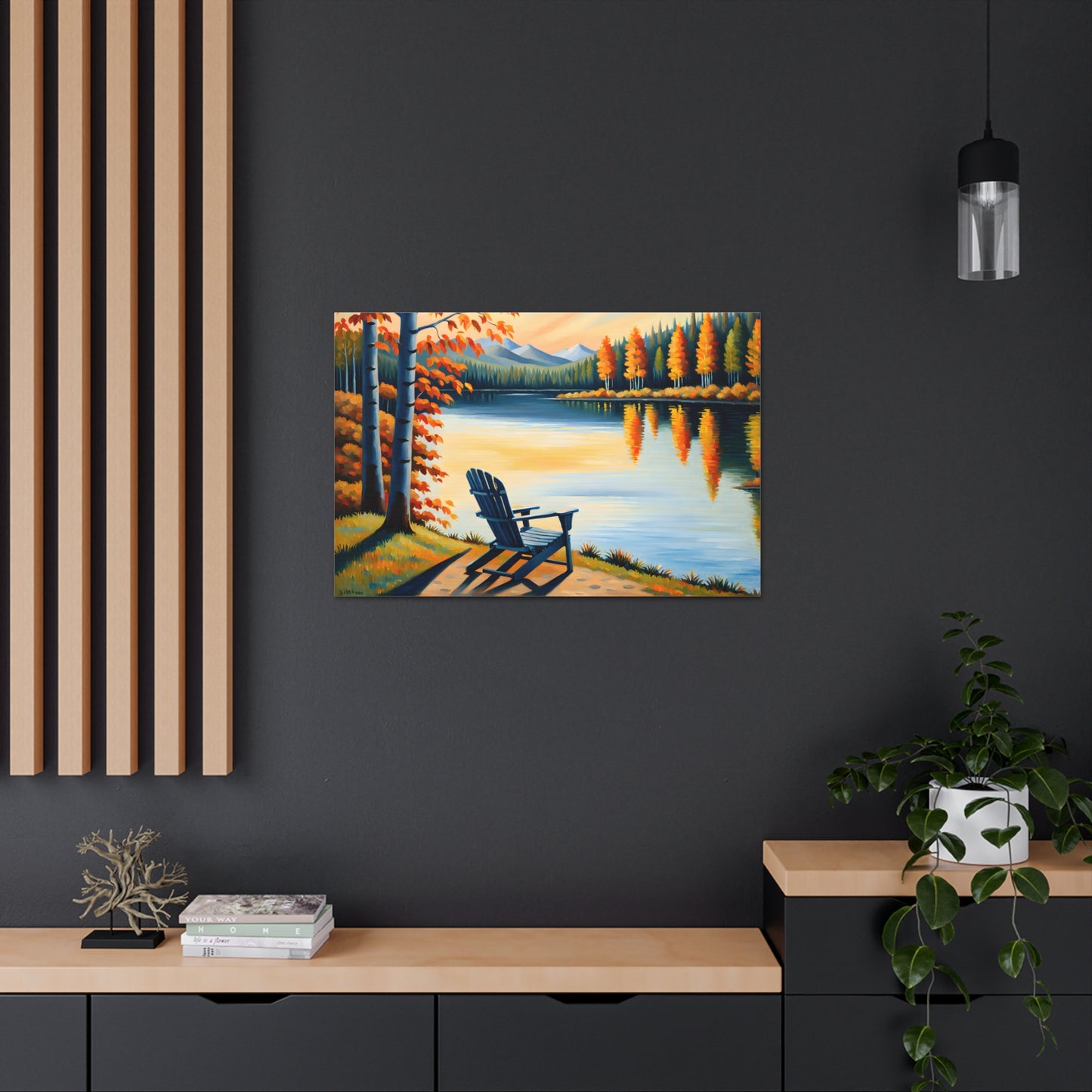 Prairie Solitude: Classic Oil Painting Wall Décor