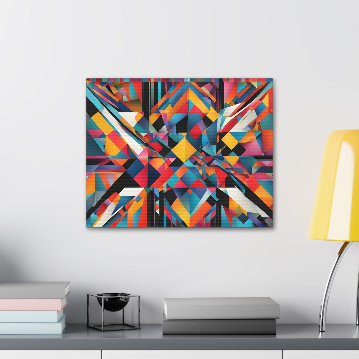 Kaleidoscopic Visions: Abstract Wall Décor