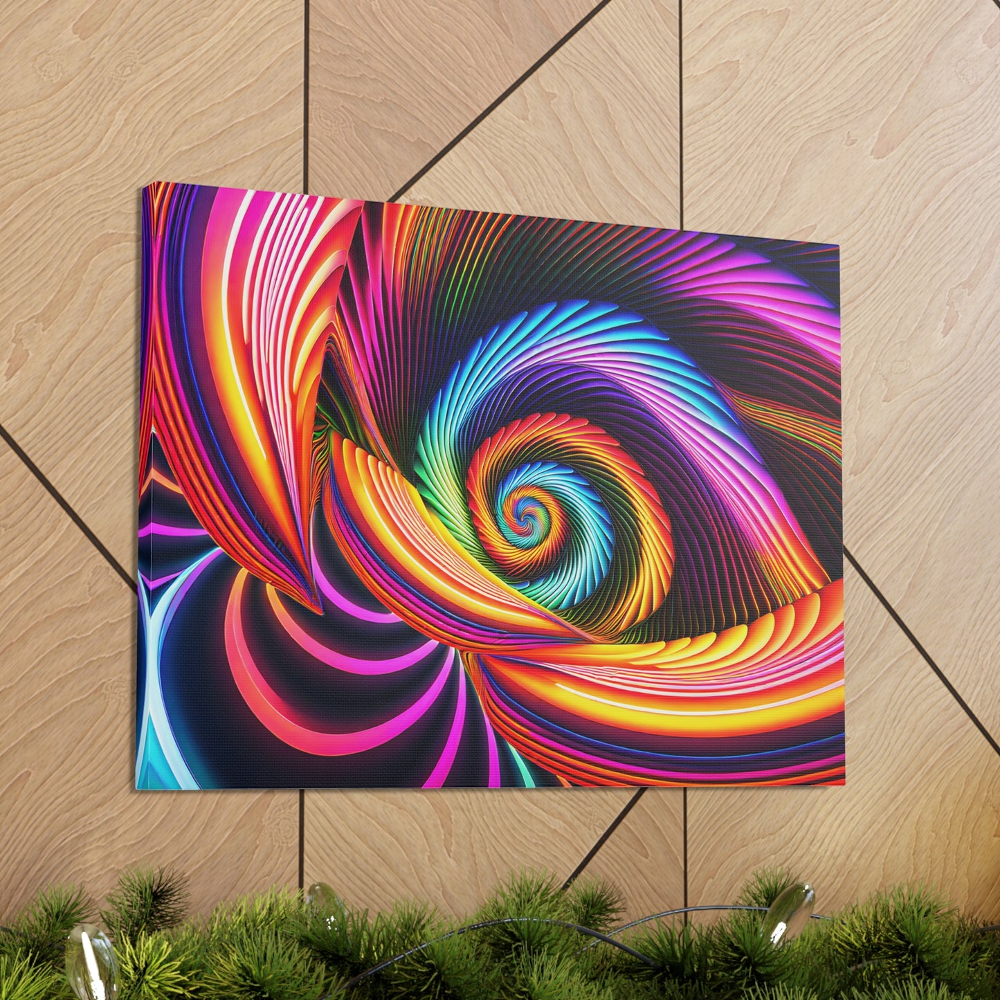 Neon Nebula: Psychedelic Wall Décor